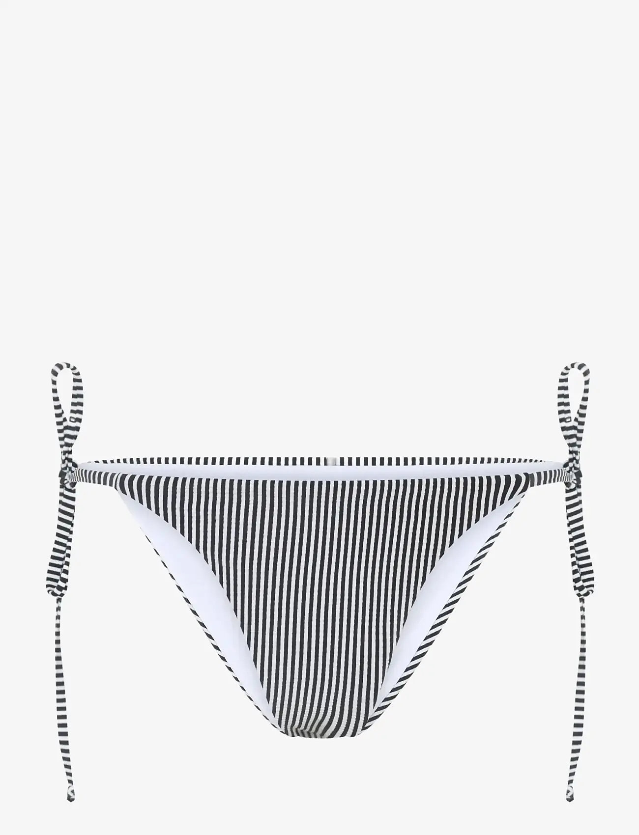 CCDK Copenhagen - Carin Bikini Bottom - side tie bikinier - black stripe - 1