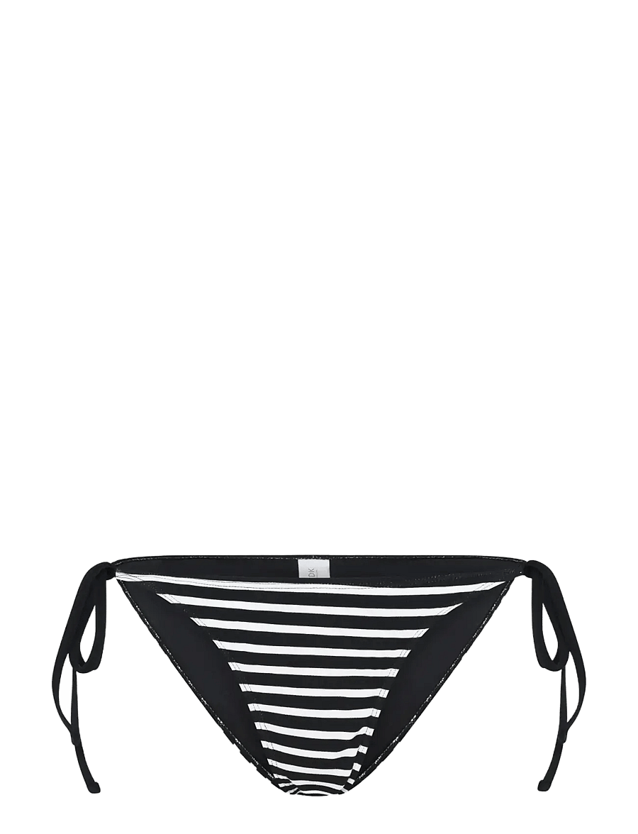 CCDK Copenhagen - Carin Tie Tanga Bikini Brief - Šonuose segami bikiniai - black stripe - 1