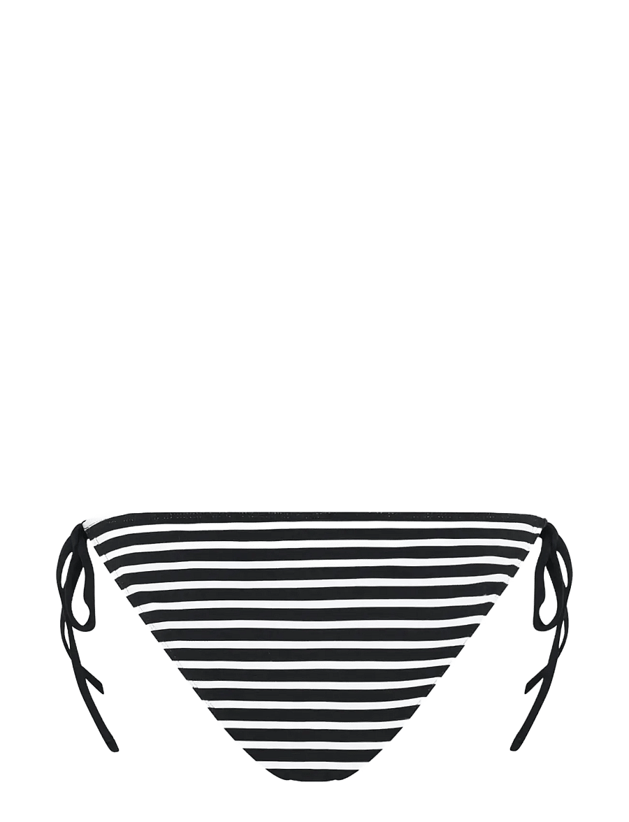 CCDK Copenhagen - Carin Tie Tanga Bikini Brief - Šonuose segami bikiniai - black stripe - 2