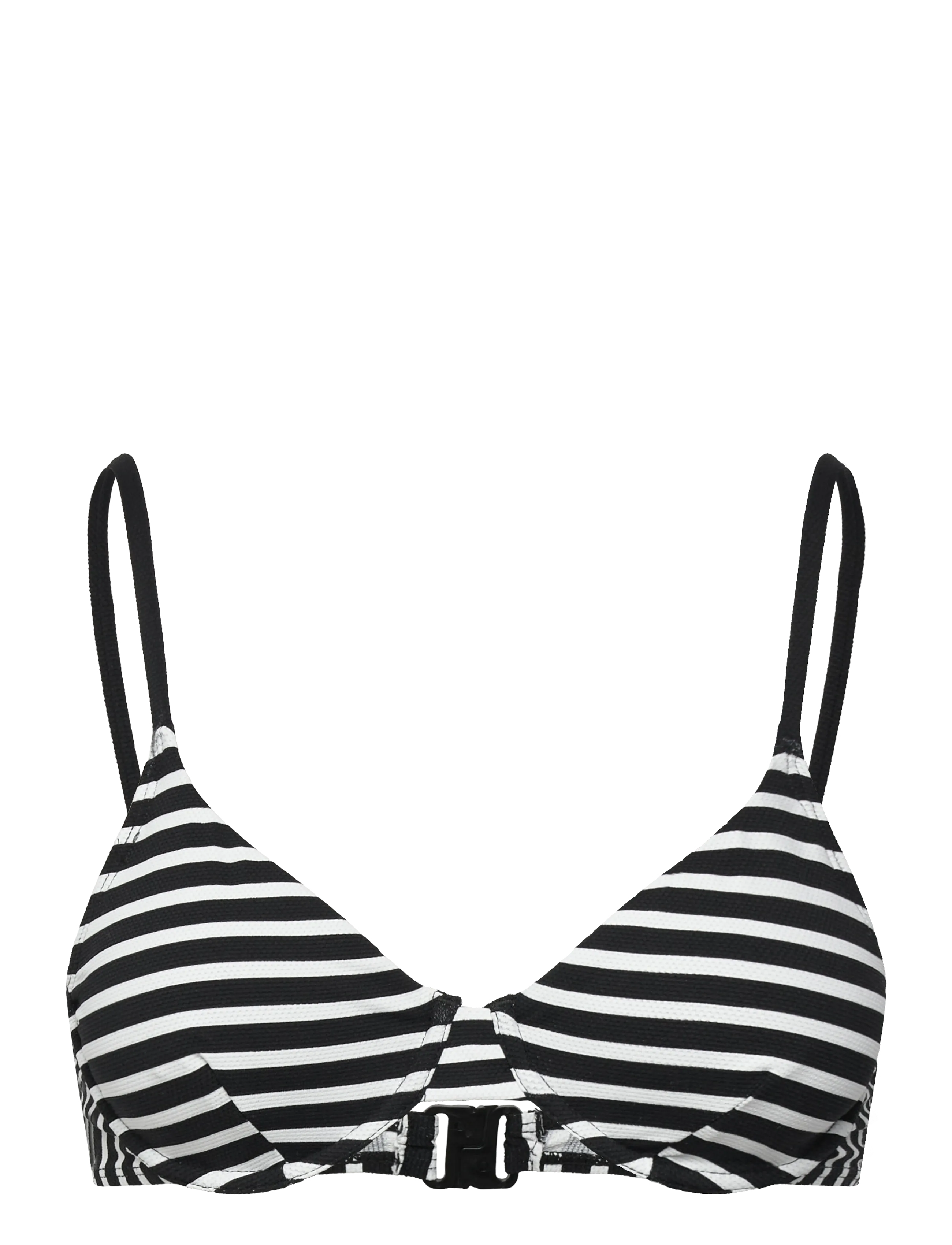 CCDK Copenhagen Diana Bikini Top w. Wire - Kläder - BLACK STRIPE / black