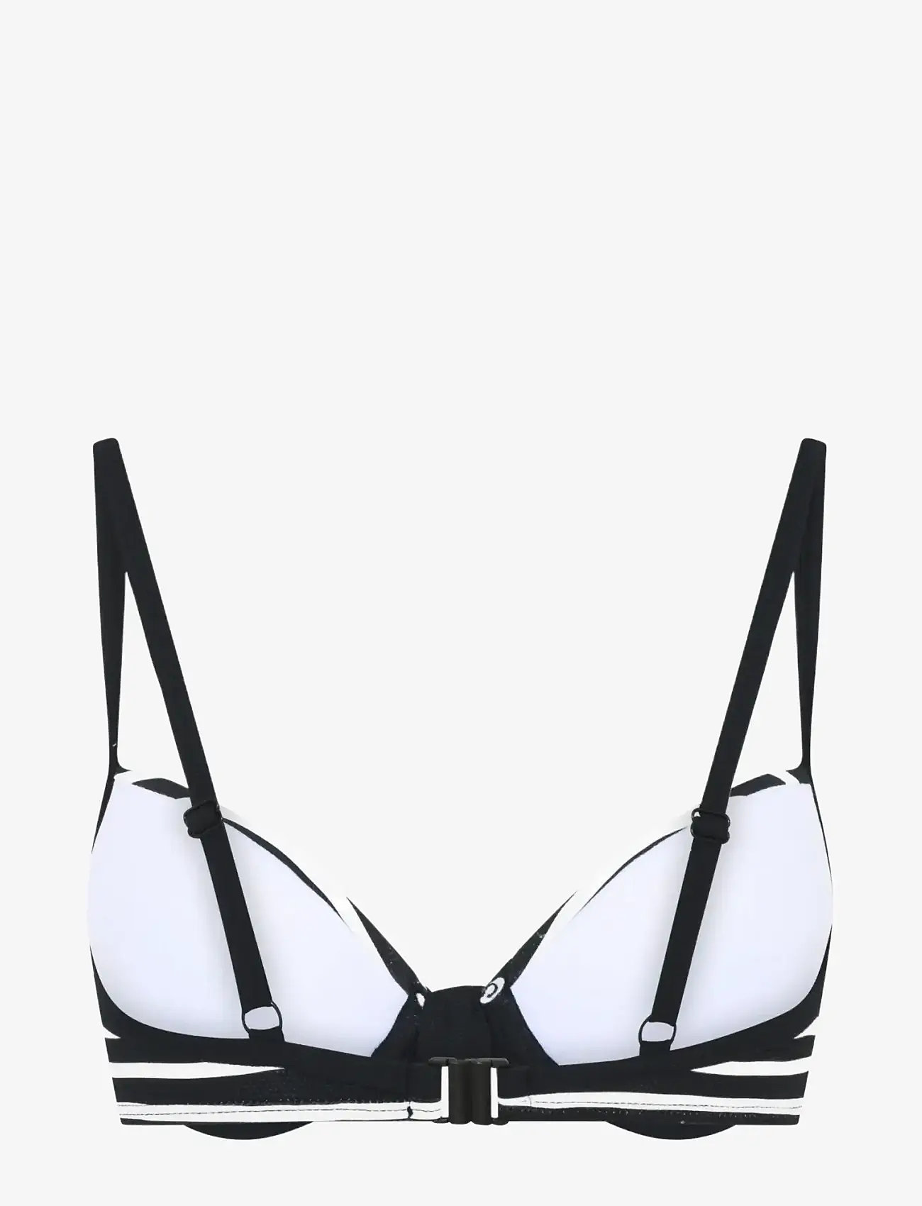 CCDK Copenhagen - Demi Bikini Top Moulded w. Wire - bikini-oberteile mit bügel - black stripe - 2