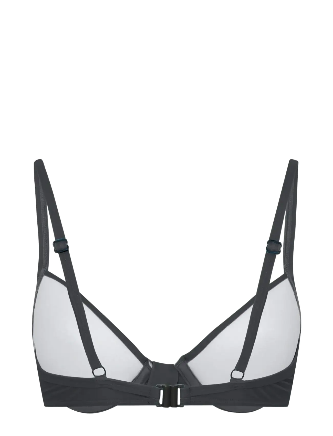 CCDK Copenhagen - Demi Bikini Top Moulded w. Wire - bikini-oberteile mit bügel - black - 2