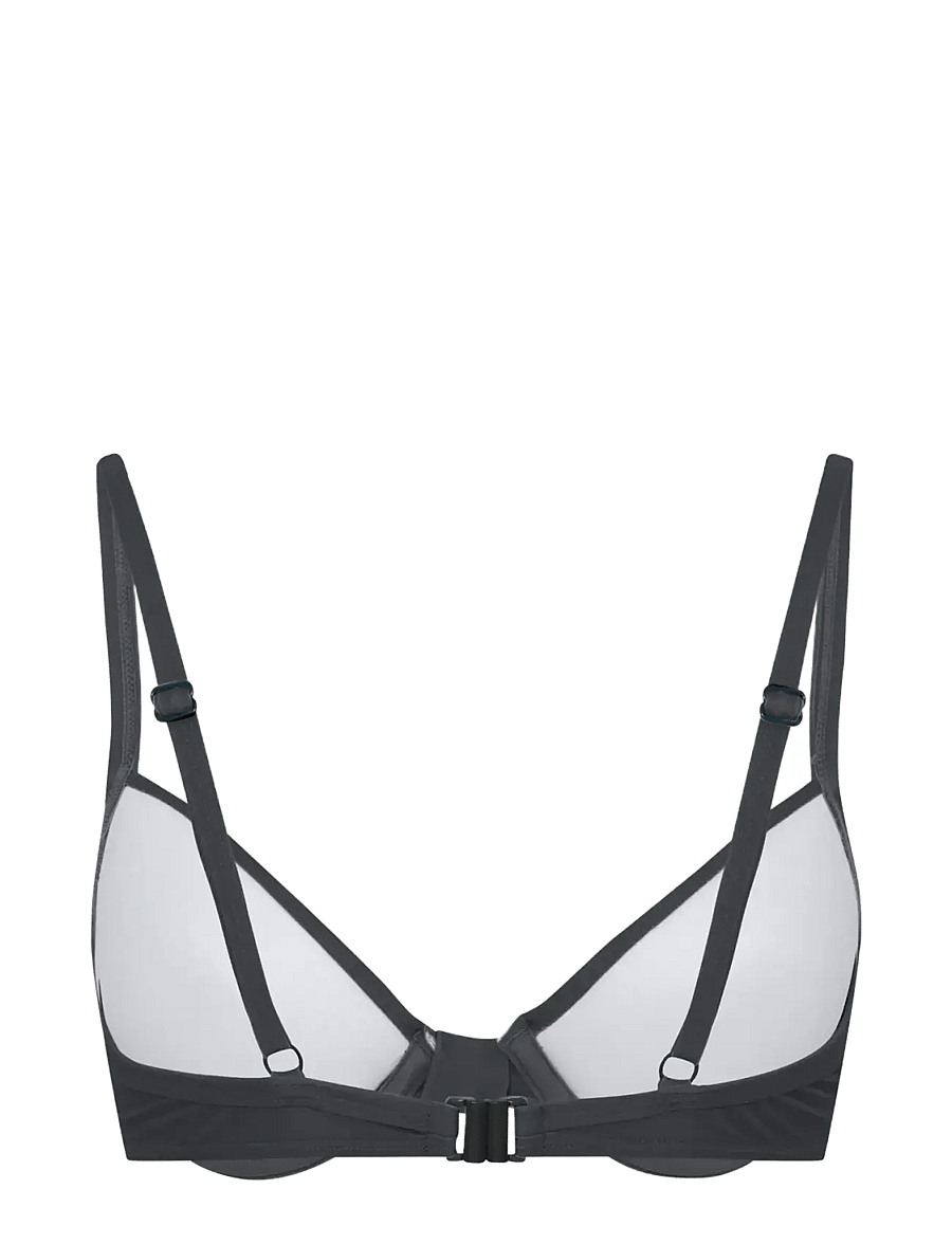 CCDK Copenhagen - Demi Bikini Top Moulded w. Wire - tugikaartega bikiinirinnahoidjad - black - 2