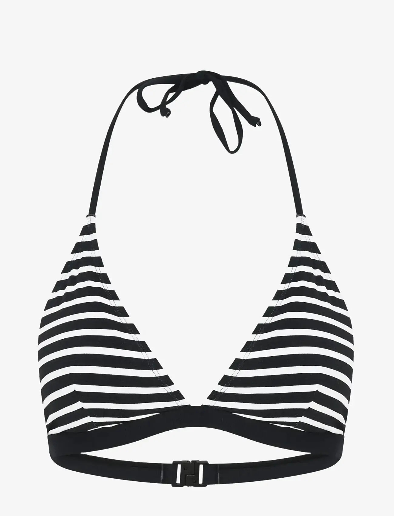 CCDK Copenhagen - Dakota Bikini Top - trekantsbikinier - black stripe - 1