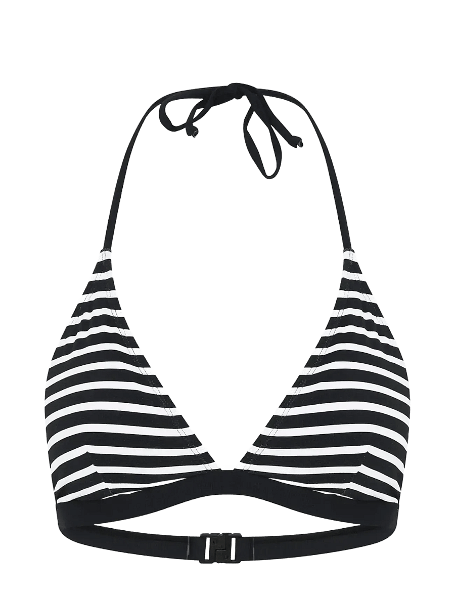 CCDK Copenhagen - Dakota Bikini Top - triangelformad bikinis - black stripe - 1