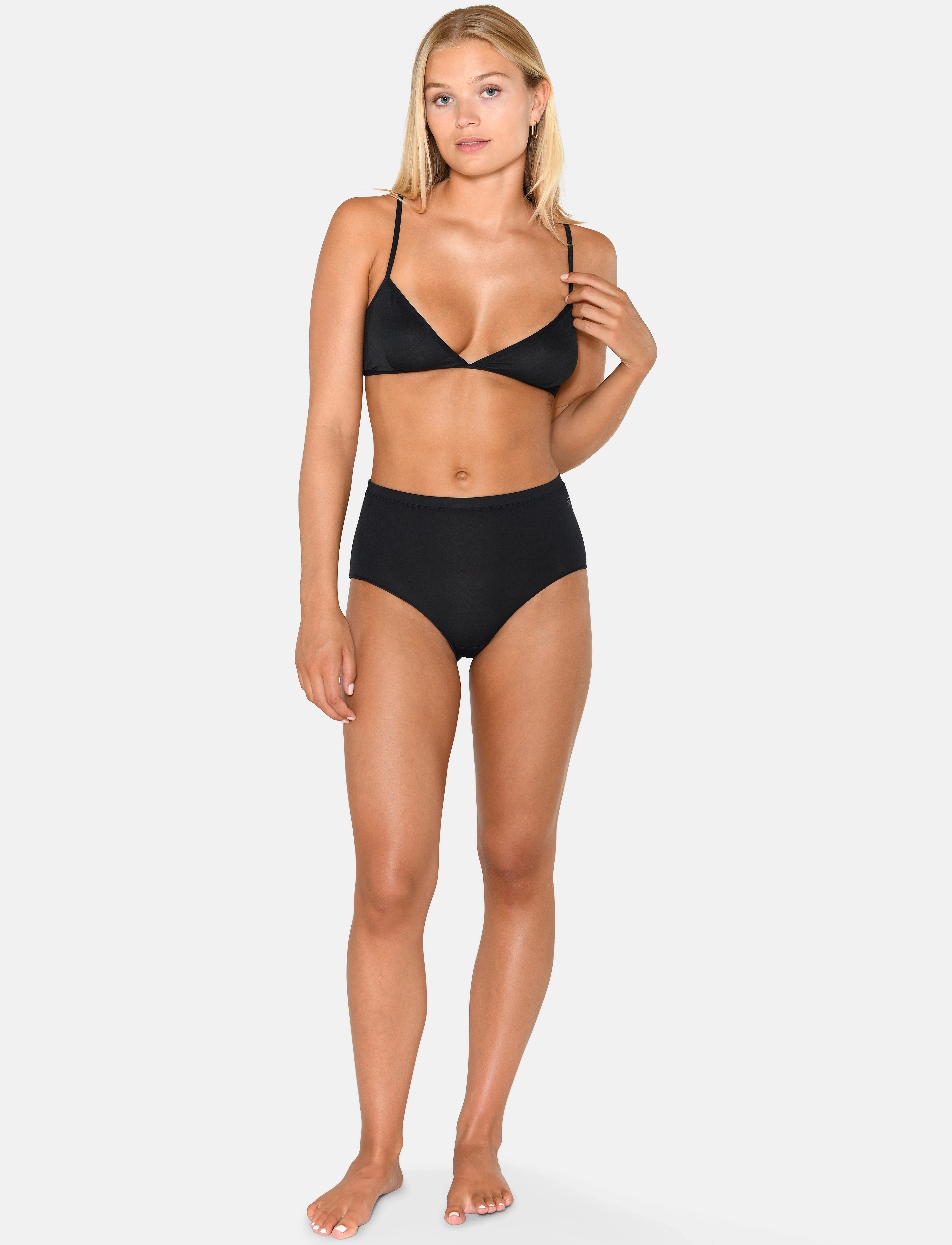 CCDK Copenhagen - Modal Triangle Bra - bralette - black - 0