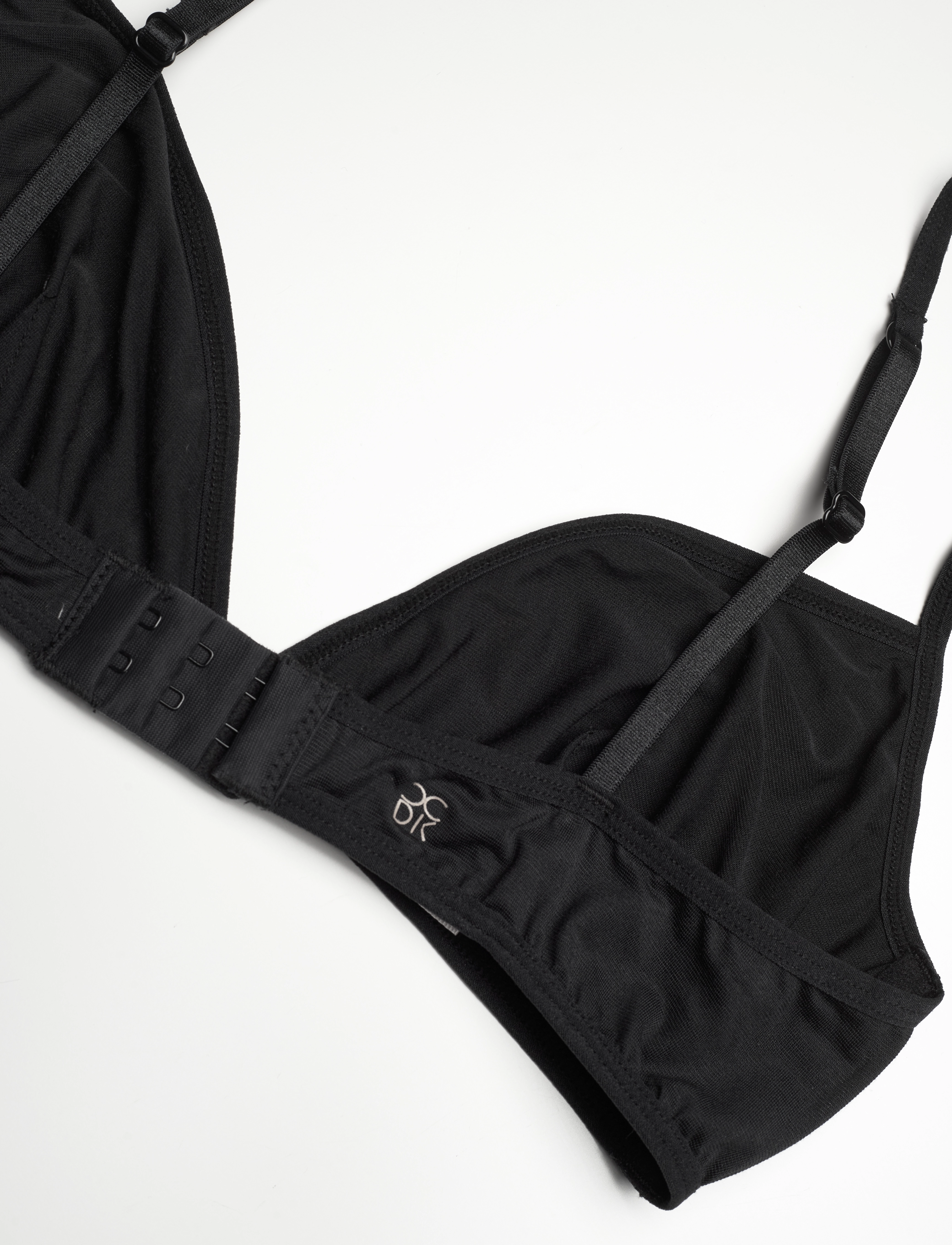CCDK Copenhagen - Modal Triangle Bra - bralette - black - 5