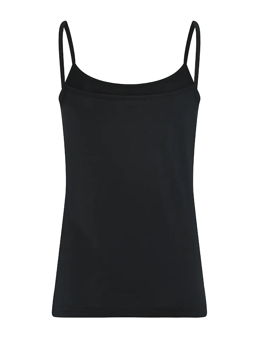 CCDK Copenhagen - 2-Pack Modal Strap Top - overdele - black - 2
