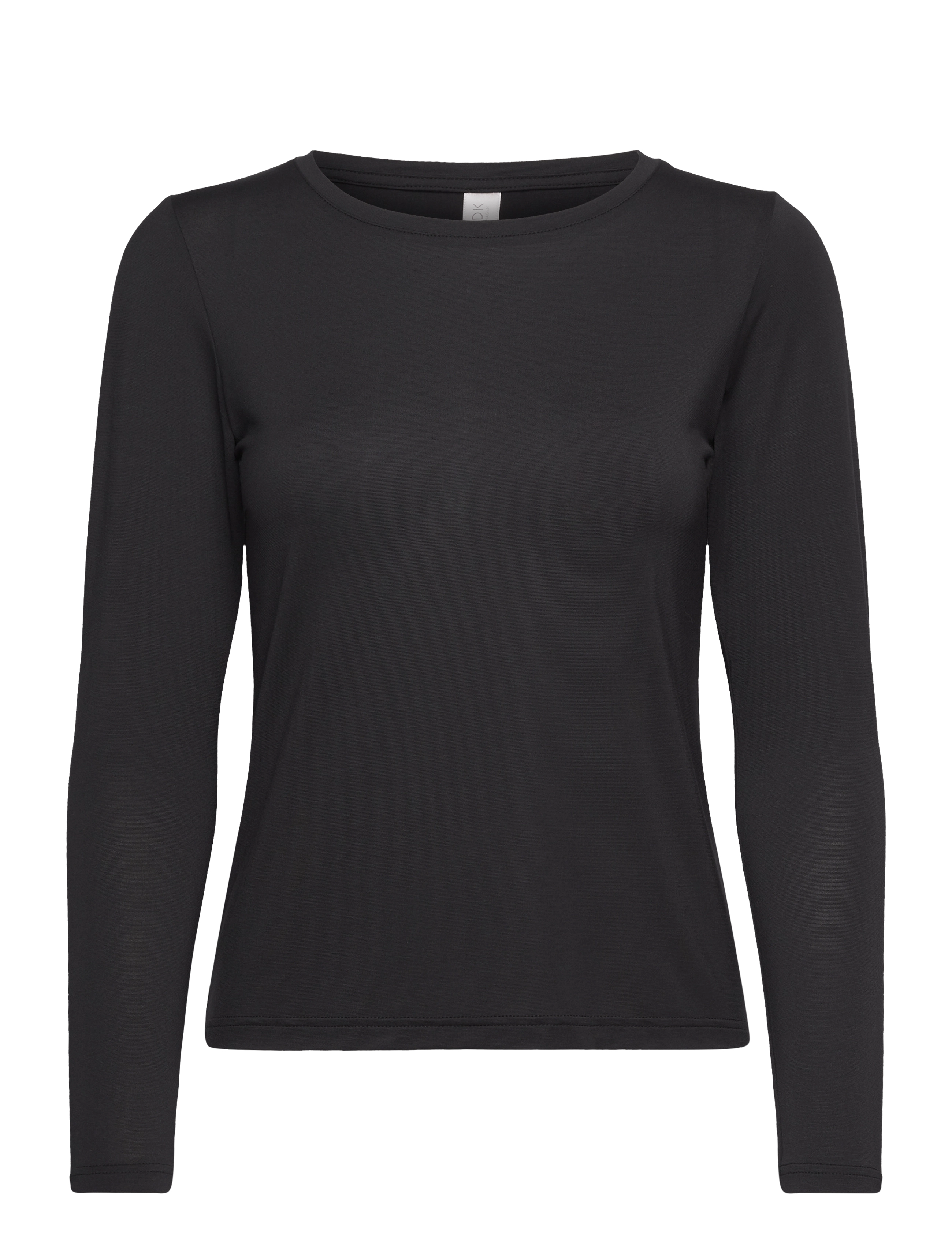 CCDK COPENHAGEN Modal Longsleeved T-Shirt Schwarz - XS - Damen