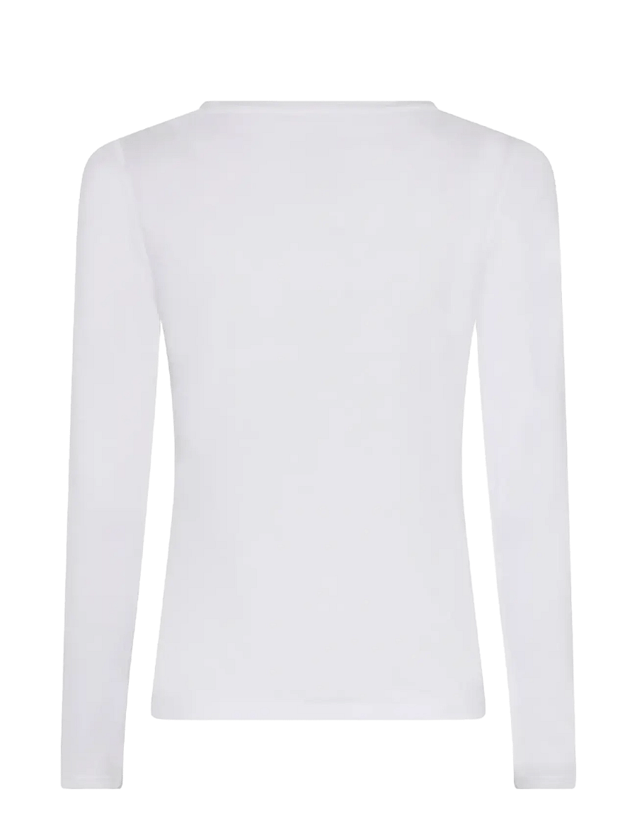 CCDK Copenhagen - 2-Pack Modal Longsleeved T-shirt - góry - white - 2