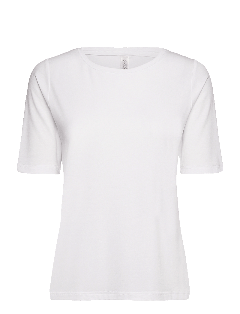 CCDK Copenhagen - Modal shortsleeved T-shirt - t-shirts - white - 1
