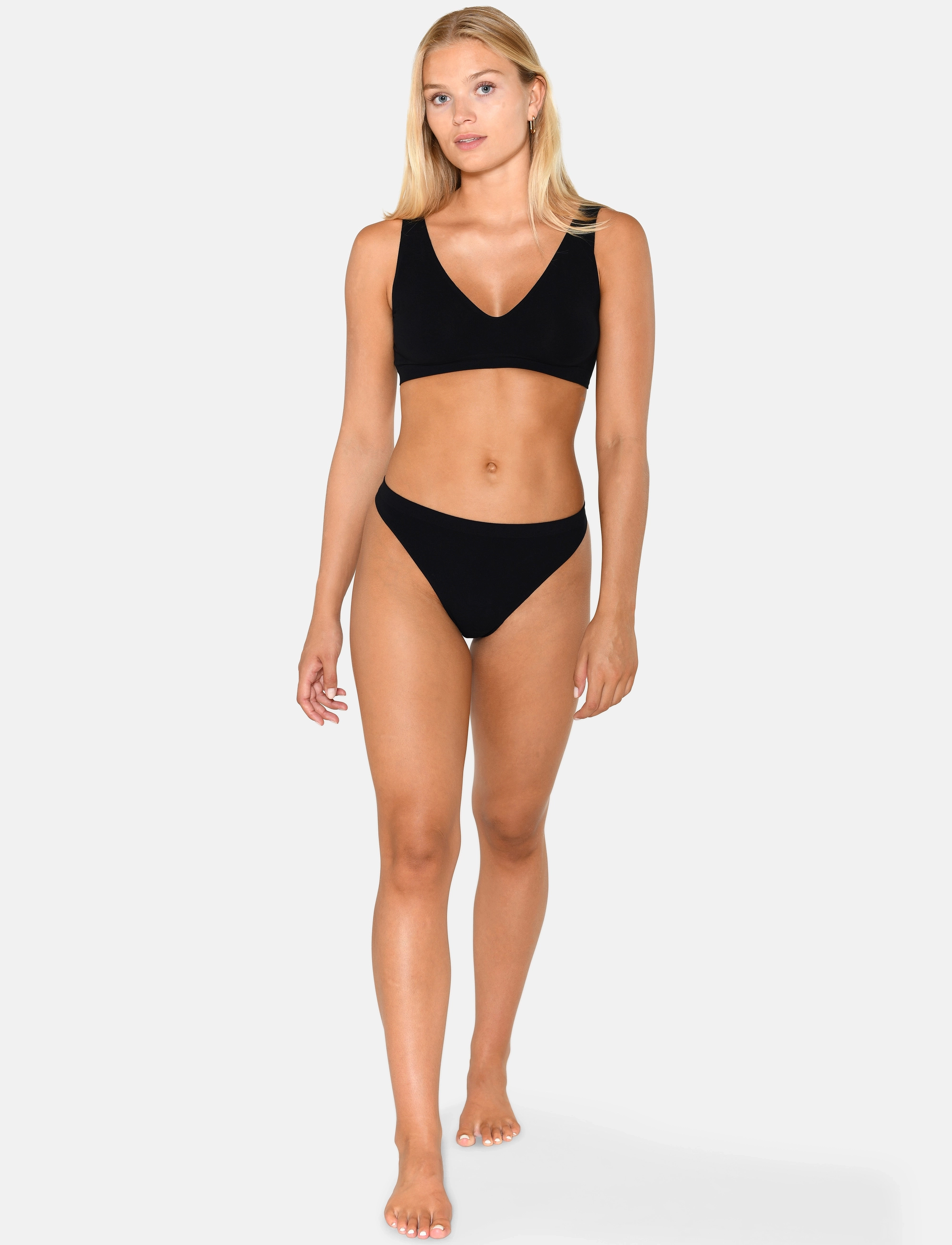 CCDK Copenhagen - Bamboo Seamless String Brief - laveste priser - black - 3