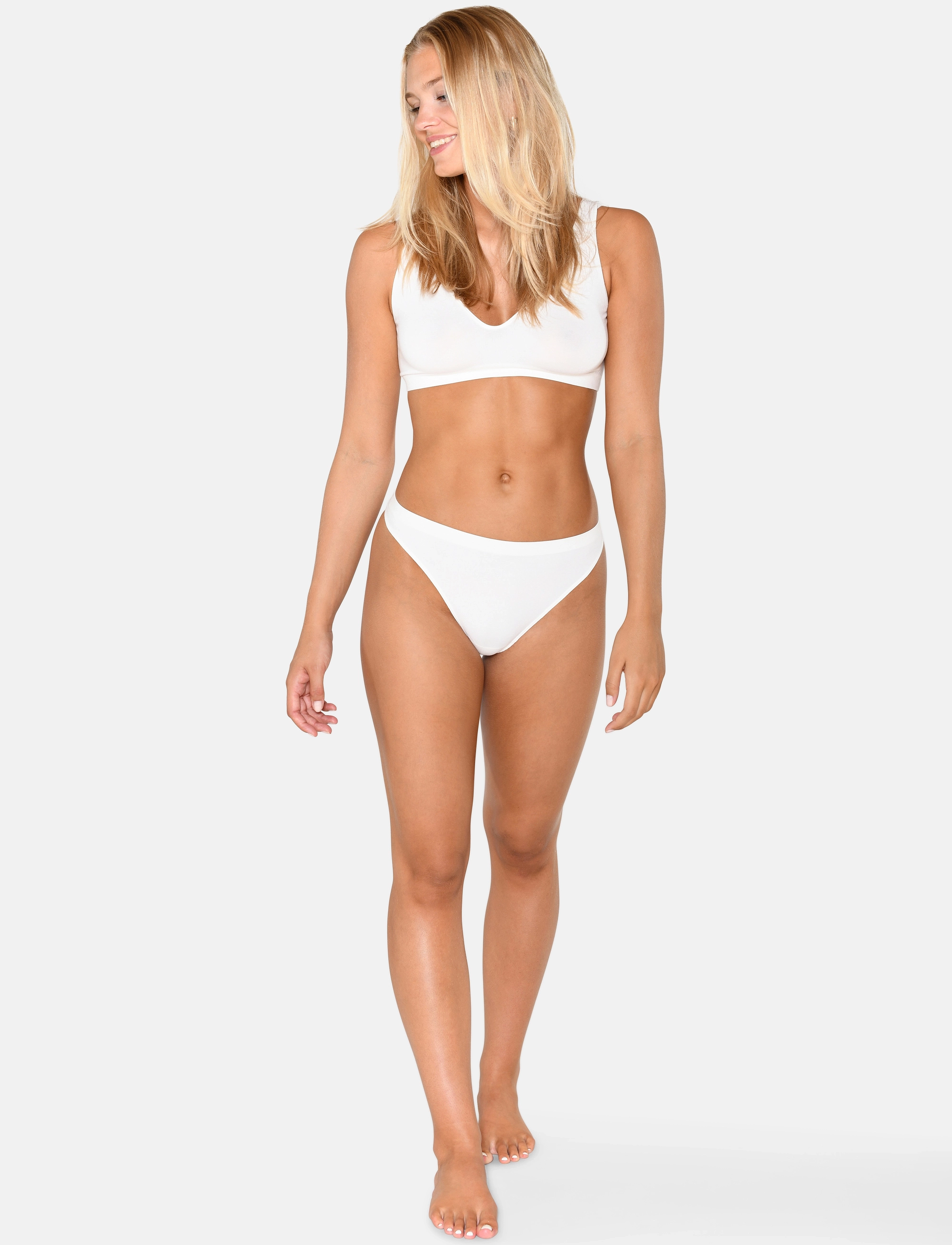 CCDK Copenhagen - Bamboo Seamless String Brief - zemākās cenas - white - 3
