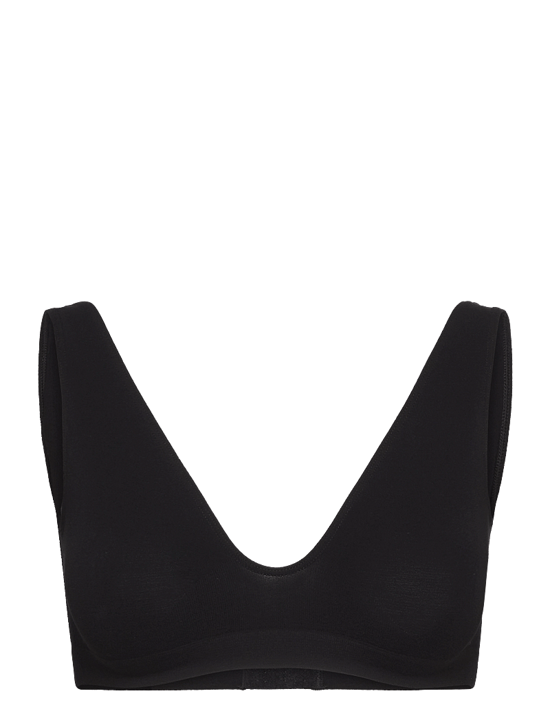 CCDK Copenhagen - Bamboo Seamless Soft Bra - bralette - black - 1