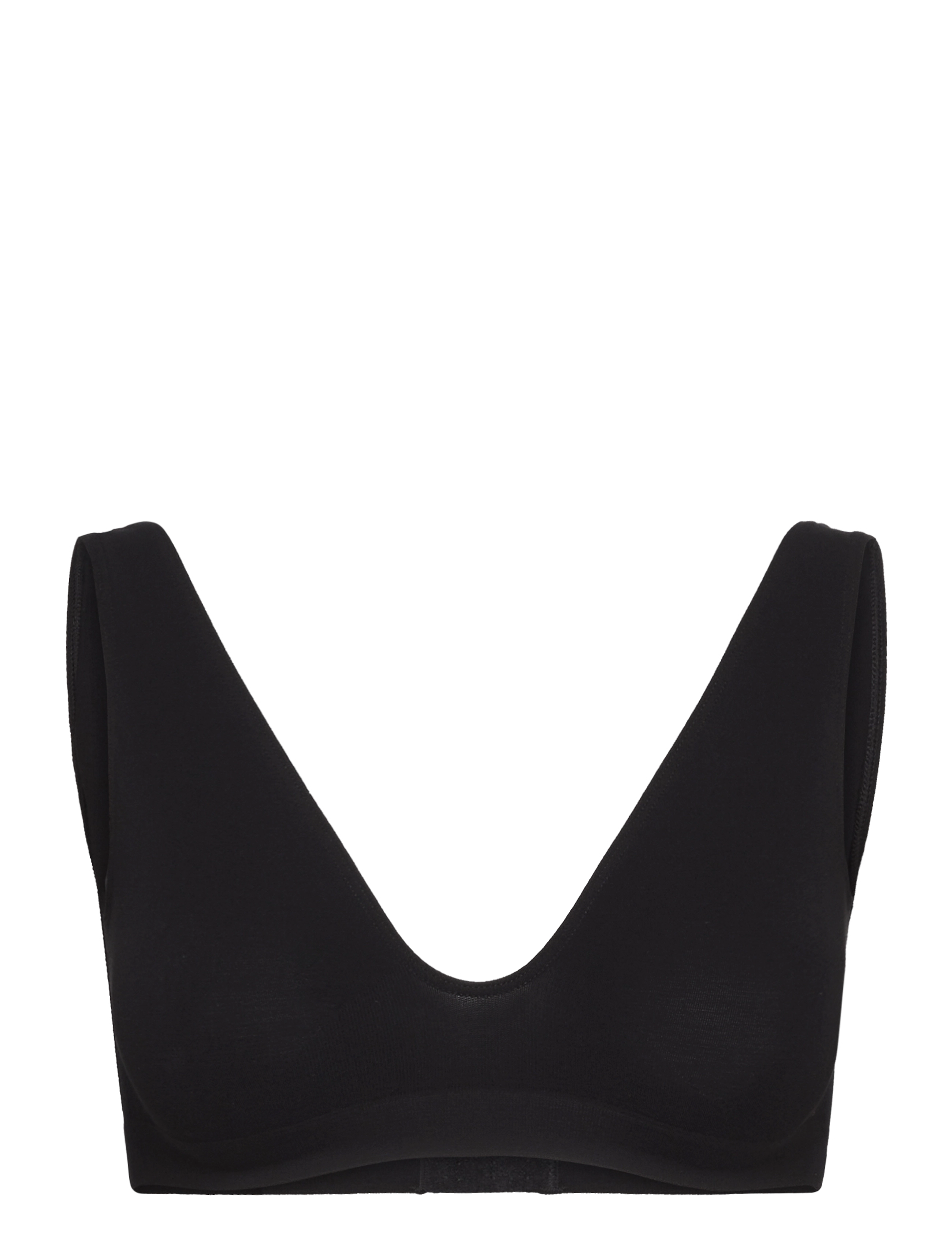 CCDK Copenhagen Bamboo Seamless Soft Bra - BHs - BLACK / black