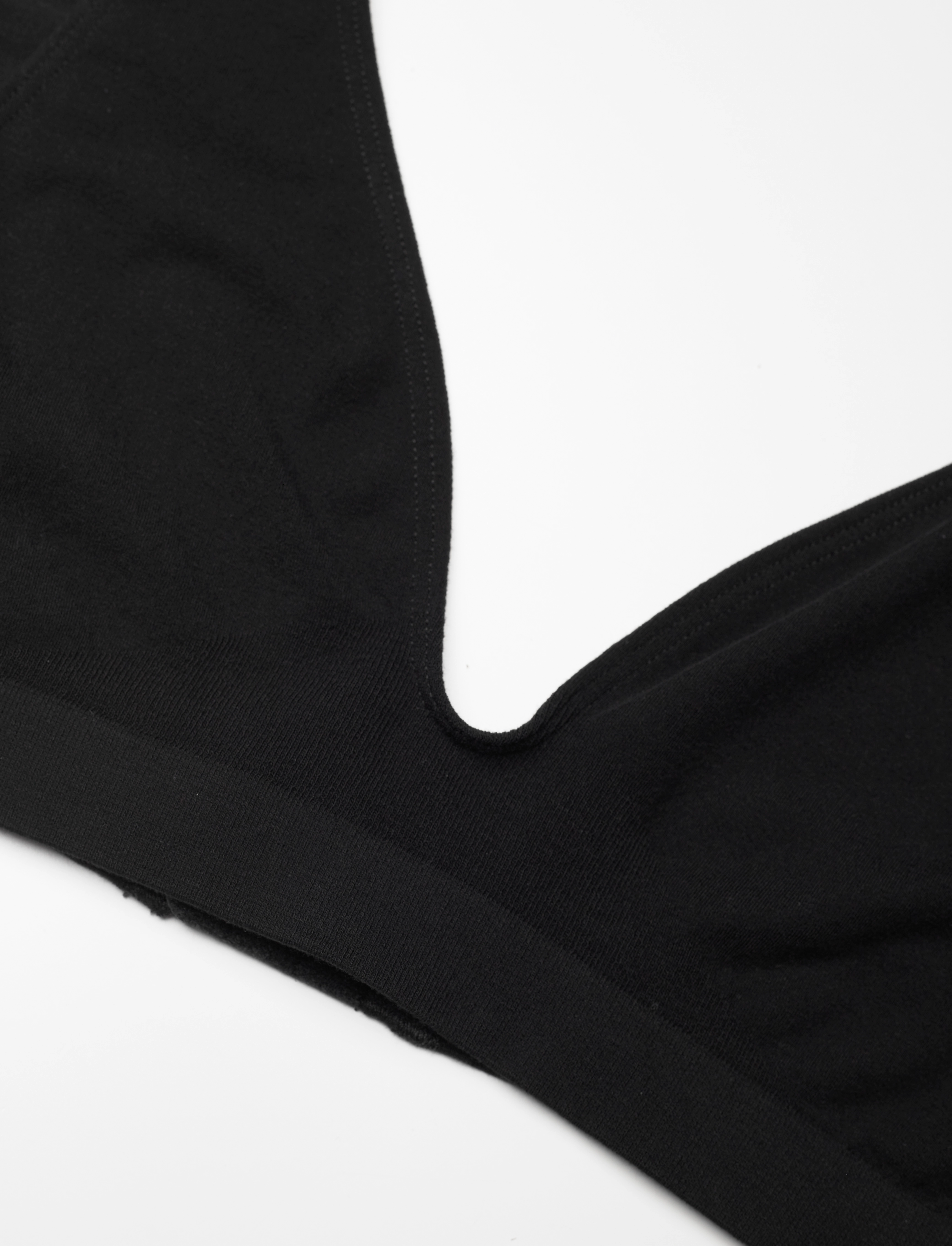 CCDK Copenhagen - Bamboo Seamless Soft Bra - bralette - black - 4