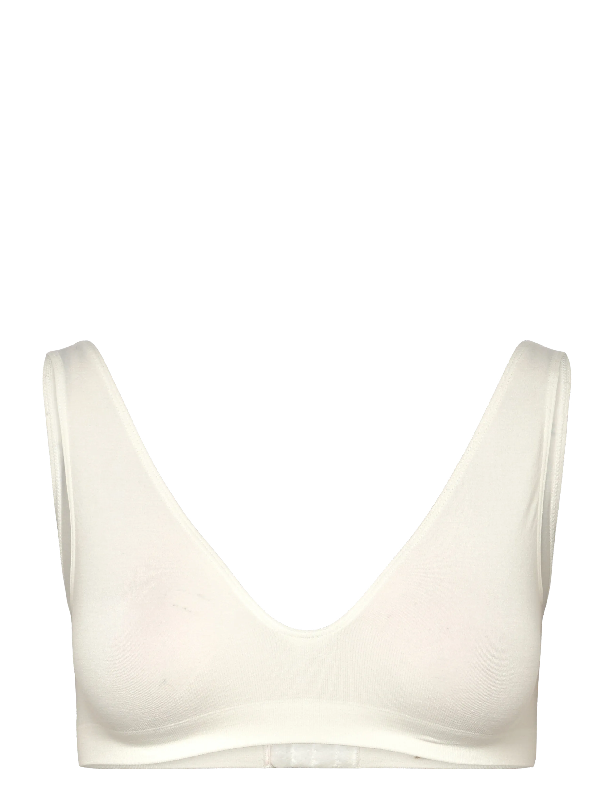 Bamboo Seamless Soft Bra - WHITE