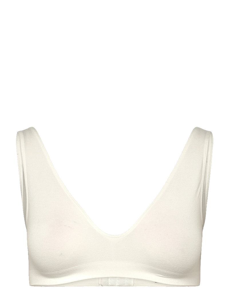 CCDK Copenhagen - Bamboo Seamless Soft Bra - bralette - white - 0