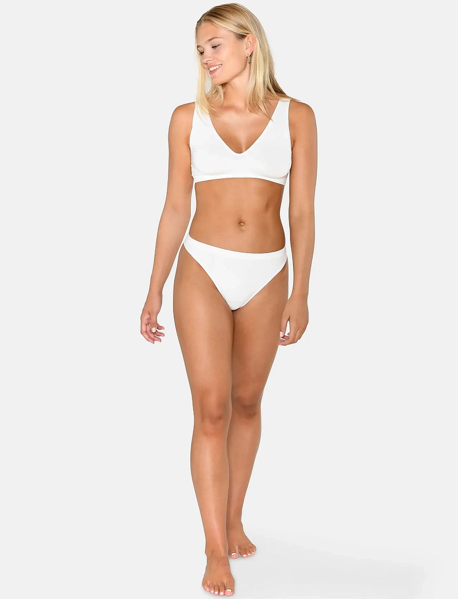 CCDK Copenhagen - Bamboo Seamless Soft Bra - bügellose bhs - white - 0