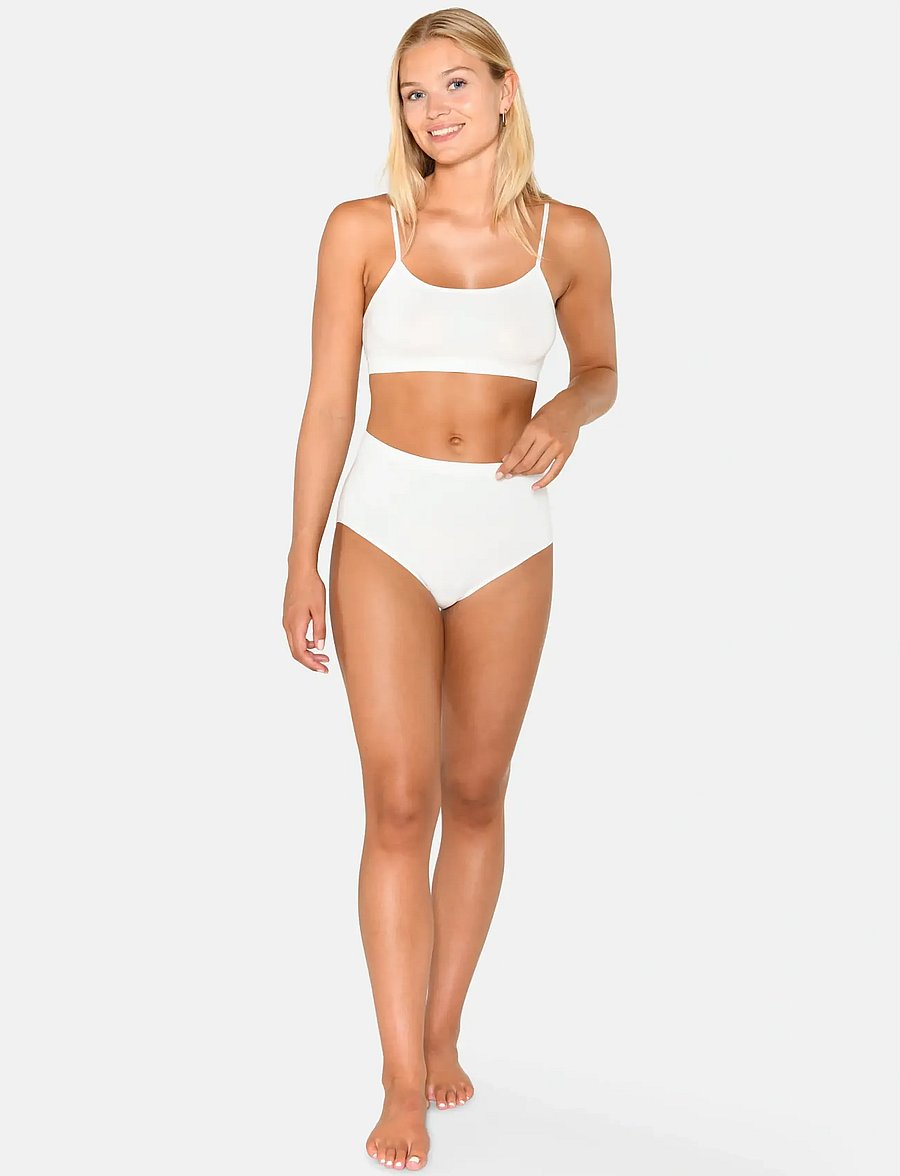 CCDK Copenhagen - Bamboo Seamless Top - braletė - white - 0
