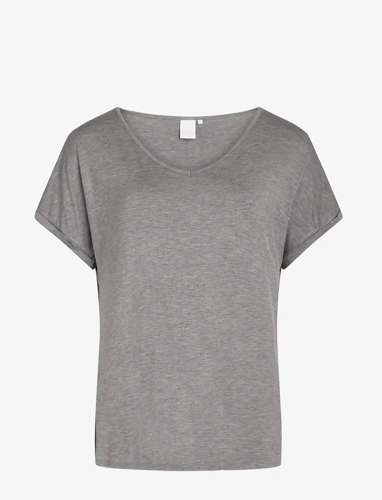 CCDK Copenhagen - Kelly shortsleeved T-shirt - Överdelar - grey melange - 1