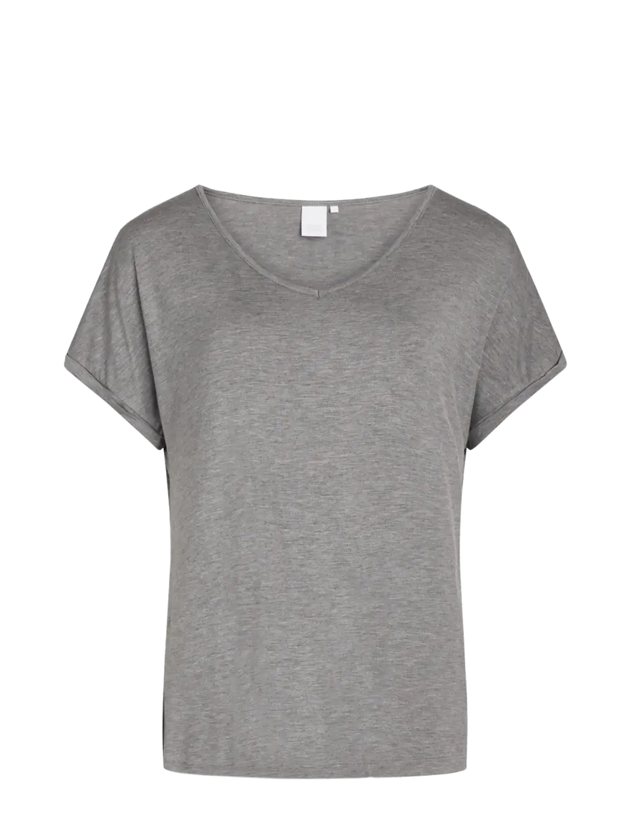 Kelly shortsleeved T-shirt - GREY MELANGE