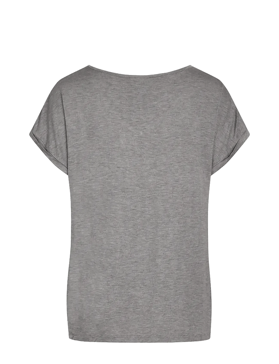 CCDK Copenhagen - Kelly shortsleeved T-shirt - tops - grey melange - 2