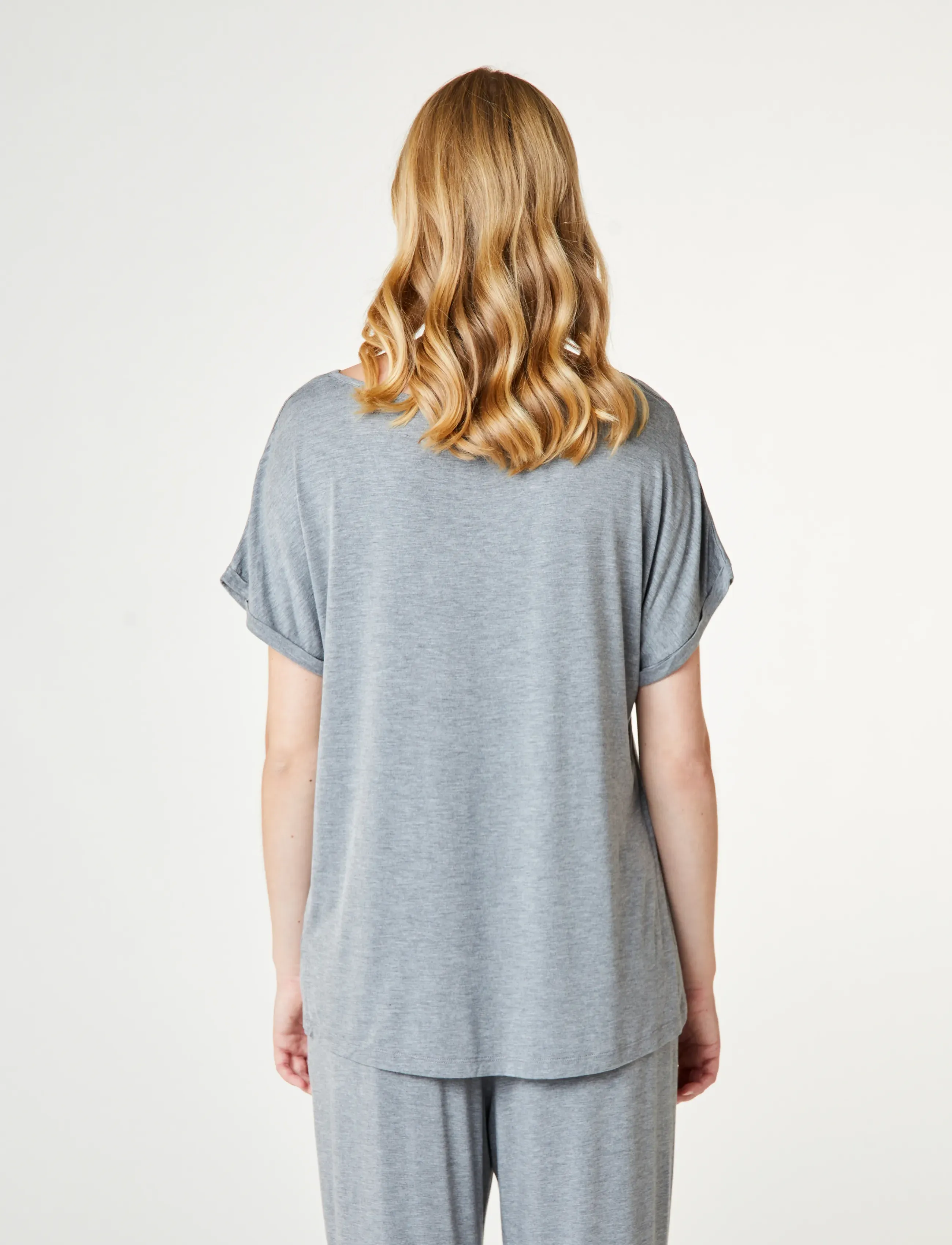 CCDK Copenhagen - Kelly shortsleeved T-shirt - oberteile - grey melange - 3