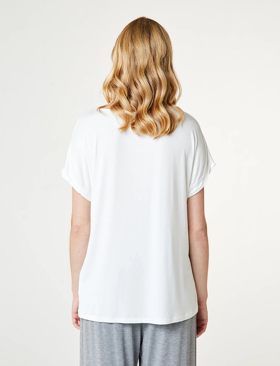 CCDK Copenhagen - Kelly shortsleeved T-shirt - overdele - snow white - 3