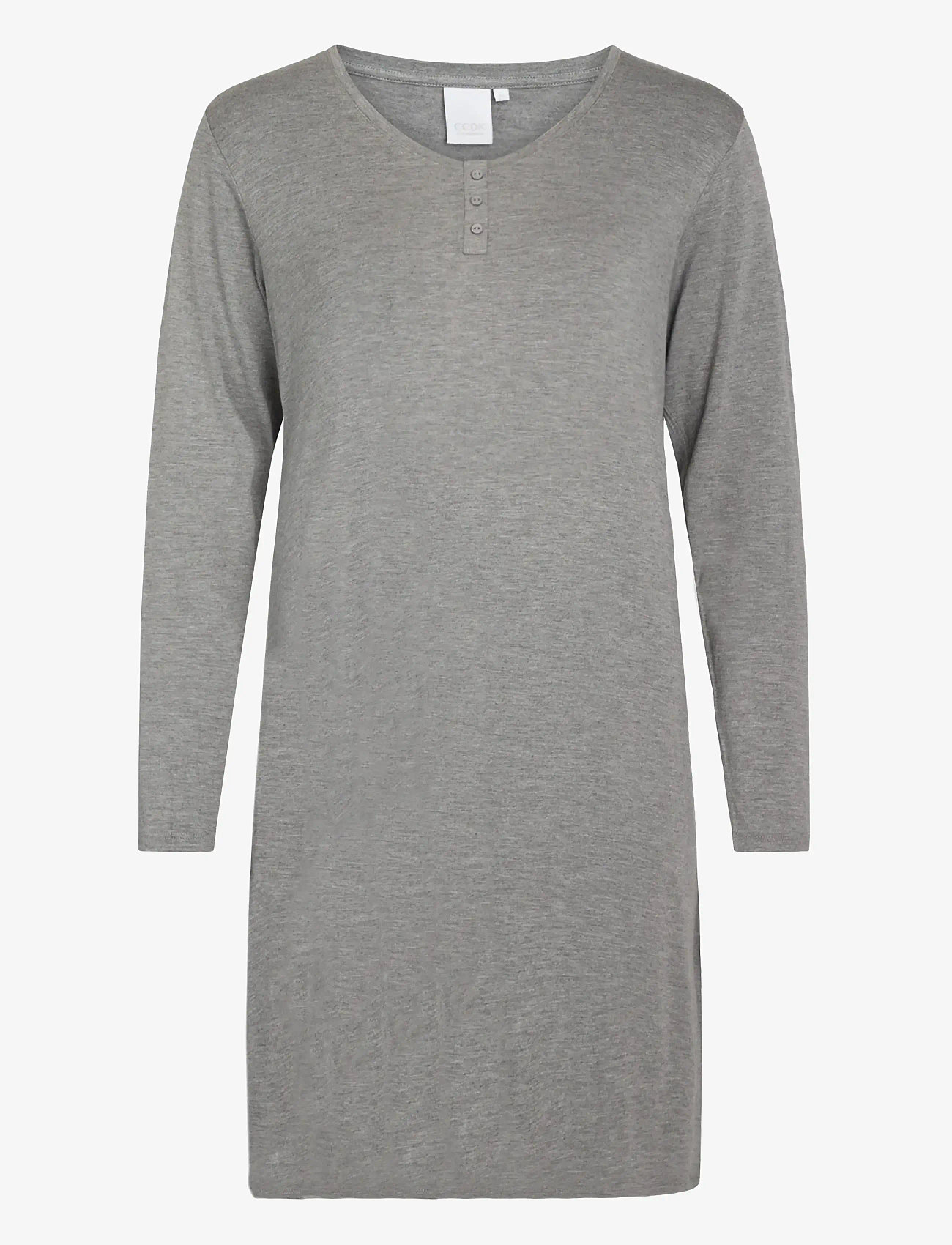 CCDK Copenhagen - Jacqueline Longsleeved Dress - Öösärgid - grey melange - 1