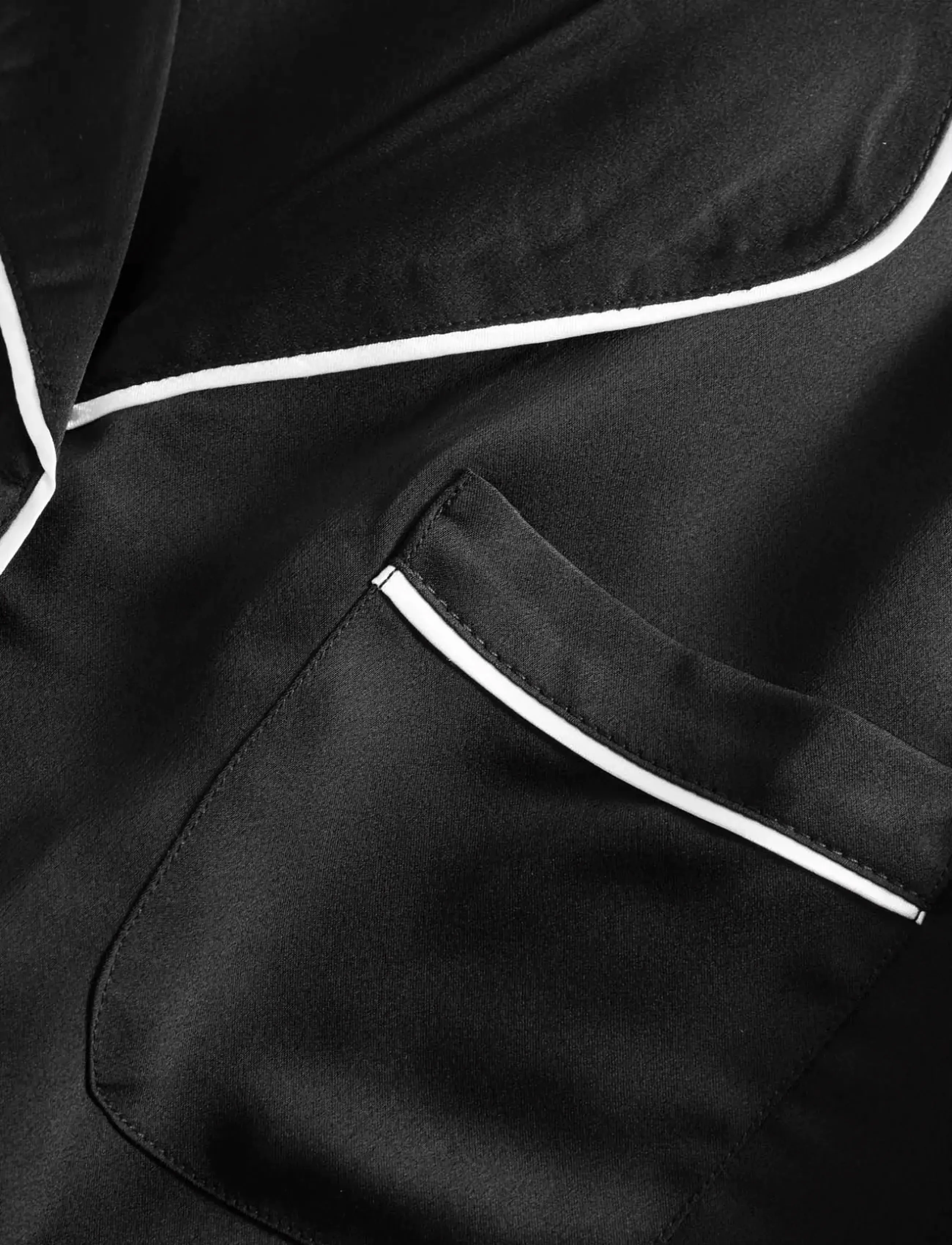CCDK Copenhagen - Josephine Pajamas Shirt - oberteile - black - 4