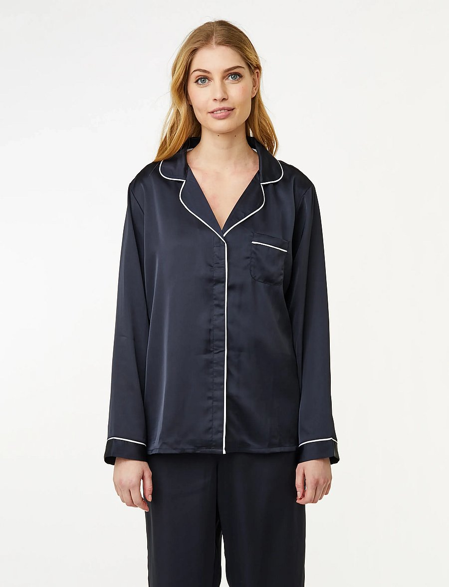 CCDK Copenhagen - Josephine Pajamas Shirt - overdele - parisian night - 0