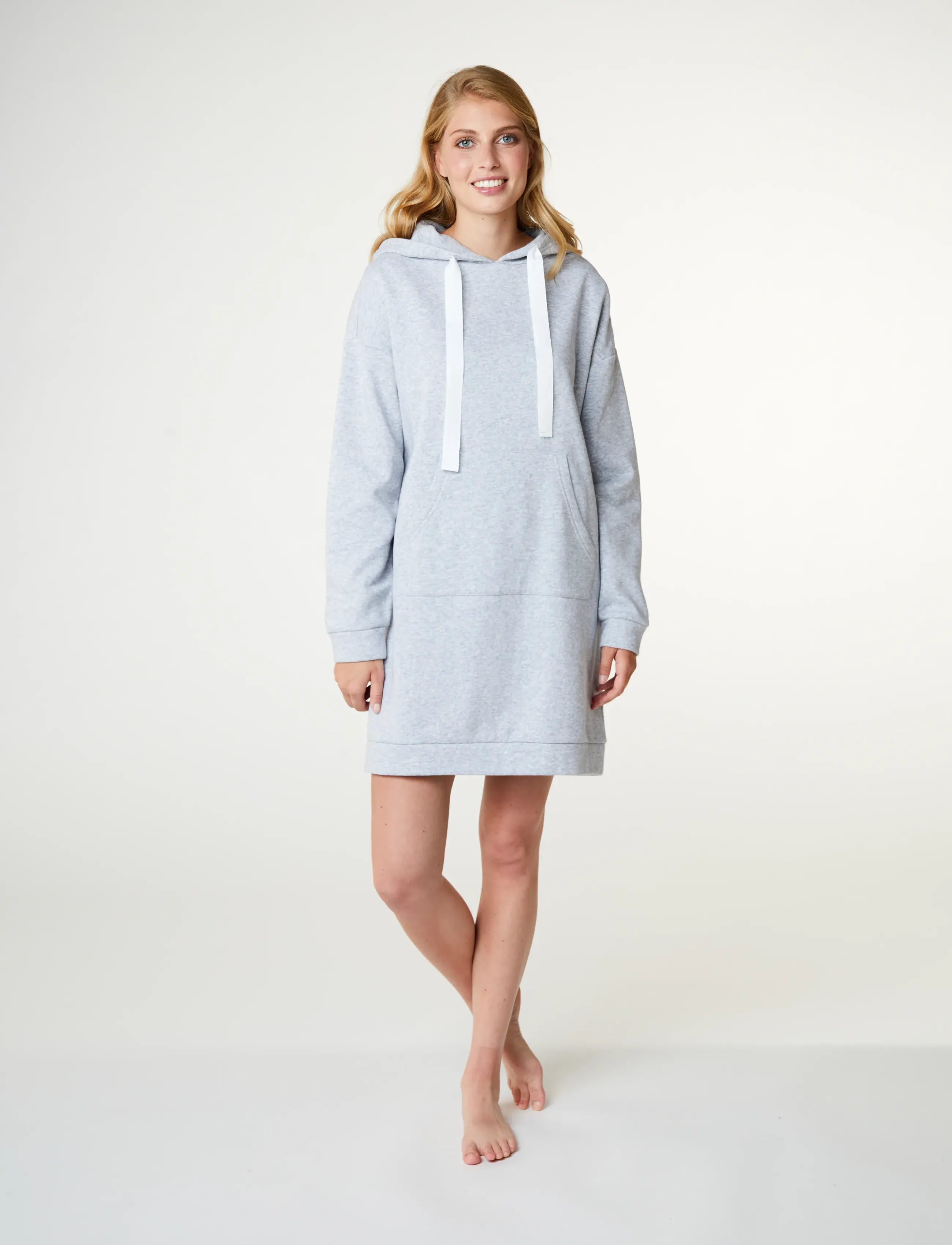 CCDK Copenhagen Alma Sweat Dress, M, Night & Loungewear, Grau - Nightdresses, Frauen