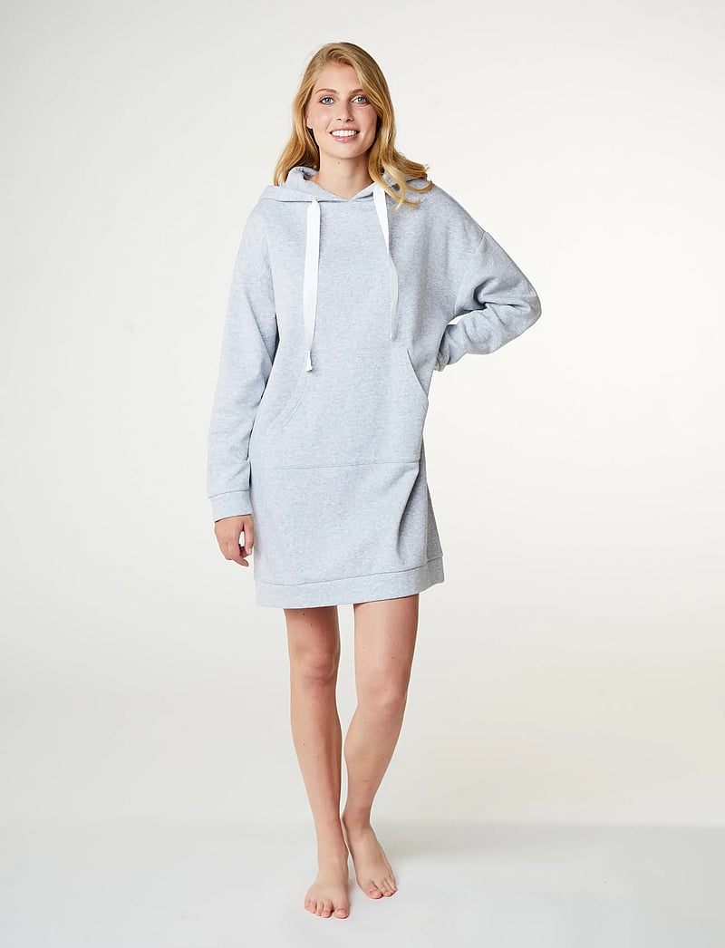 CCDK Copenhagen - Alma Sweat Dress - chemises de nuit - grey melange - 5