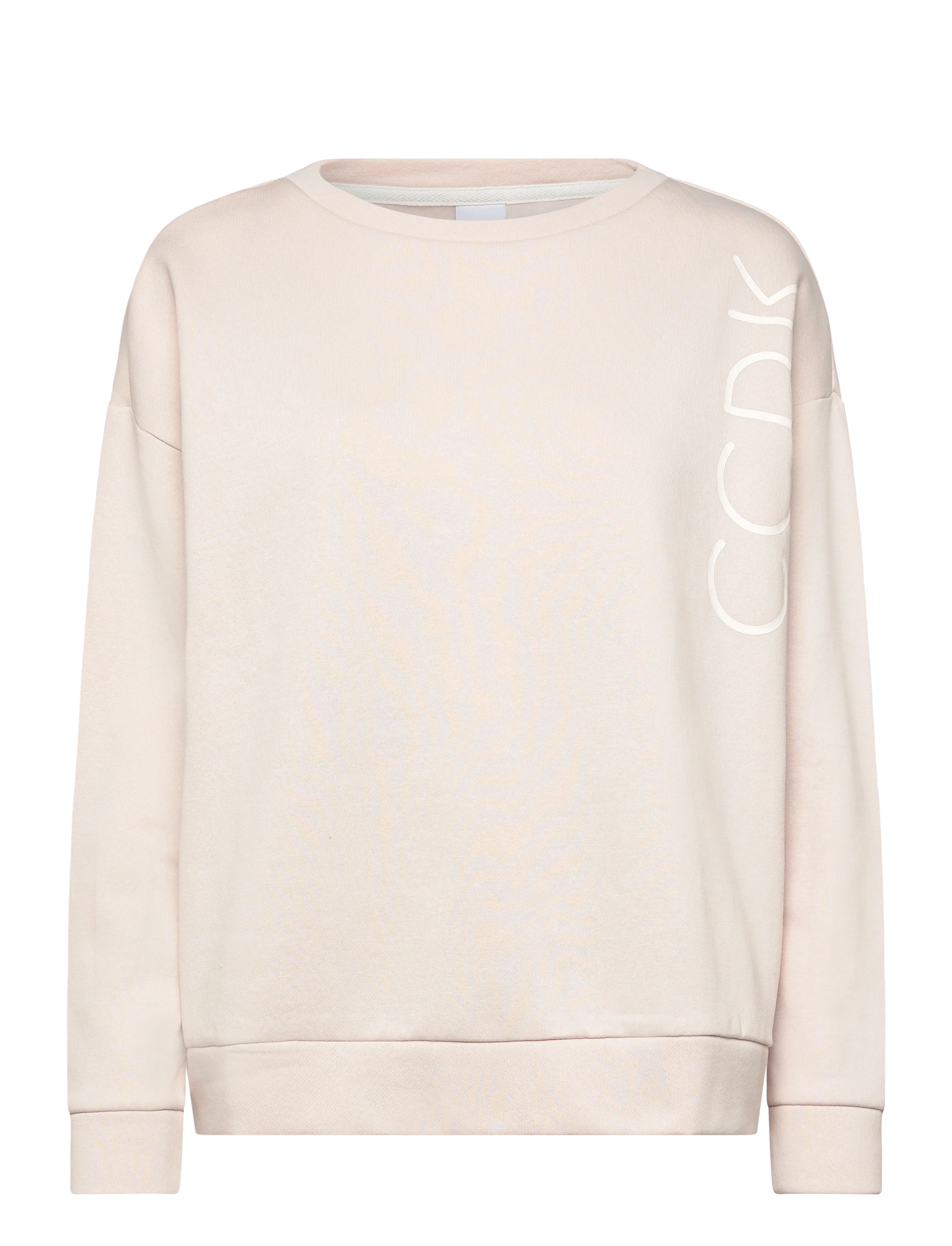 CCDK Copenhagen Nona Sweat Shirt - Clothing - CRYSTAL GRAY / cream