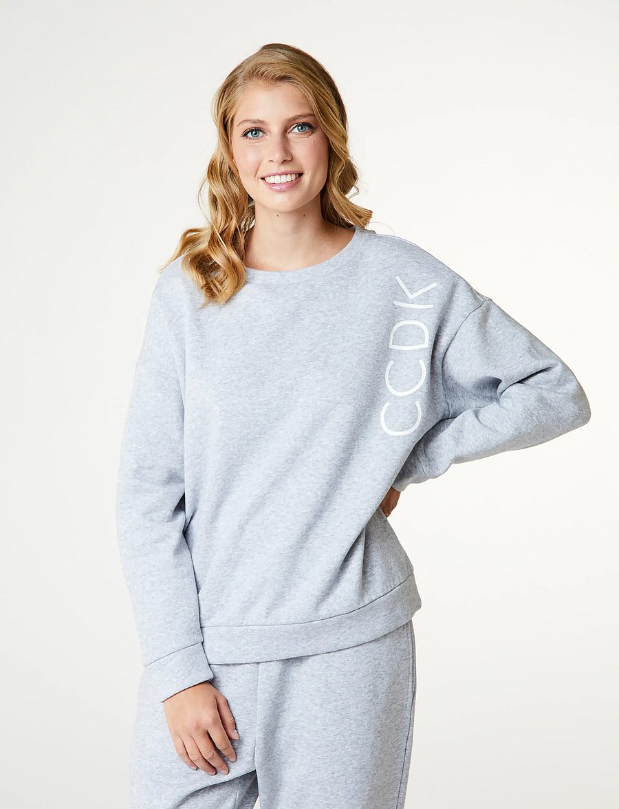 CCDK Copenhagen - Nona Sweat Shirt - everyday style - grey melange - 4