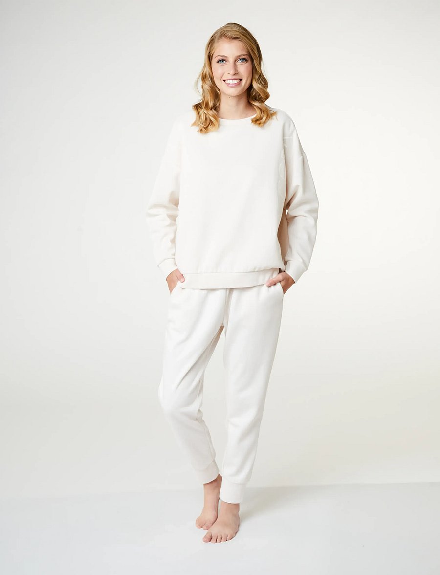 CCDK Copenhagen - Agnes Sweat Pants - pyjamasbyxor - crystal gray - 3