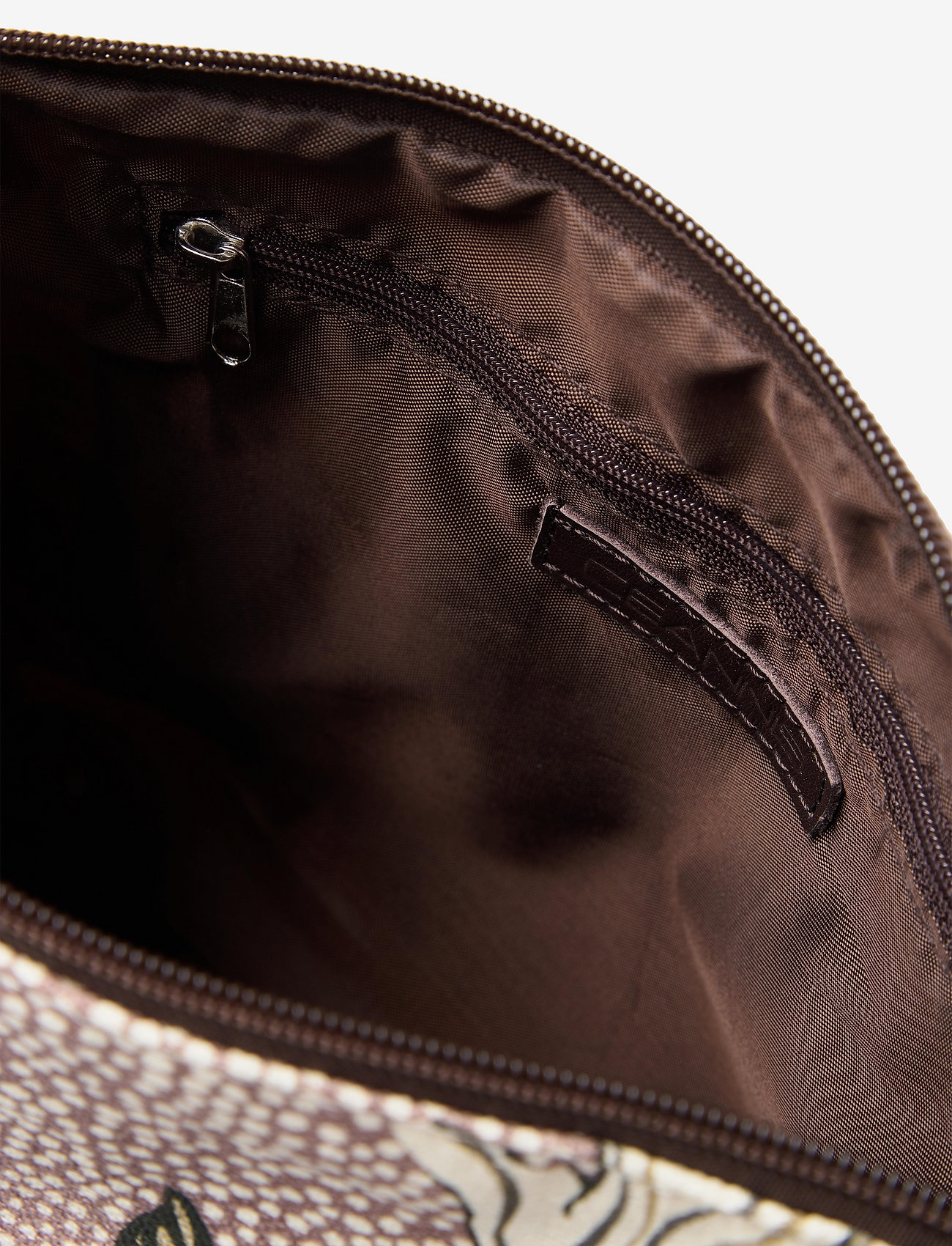 Ceannis - Cosmetic Bag Flower Linen - alltags-style - dusty pink - 4