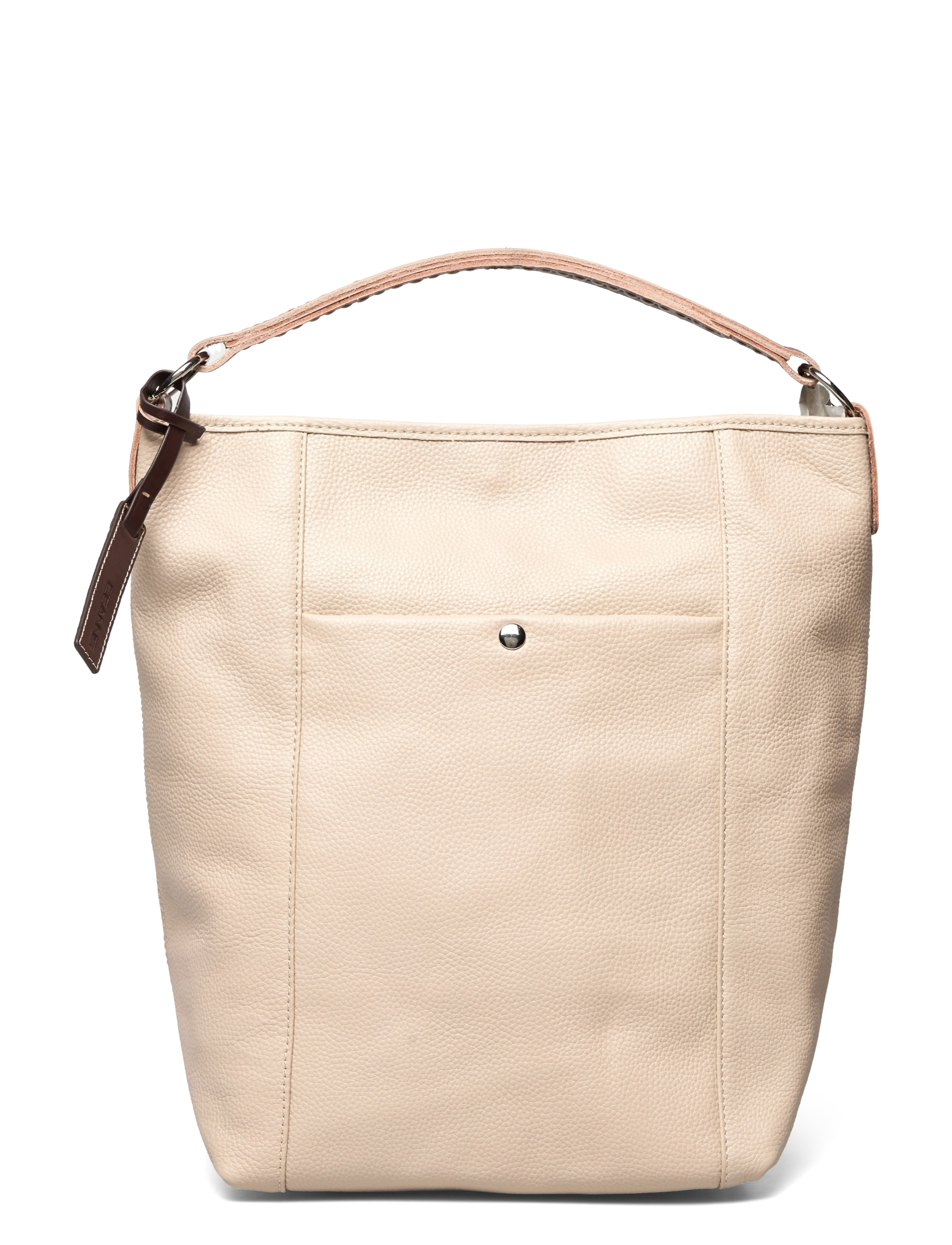 Ceannis - Bucket Bag Grained Leather - sand - 0