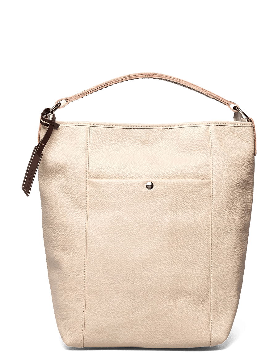 Ceannis - Bucket Bag Grained Leather - sand - 0