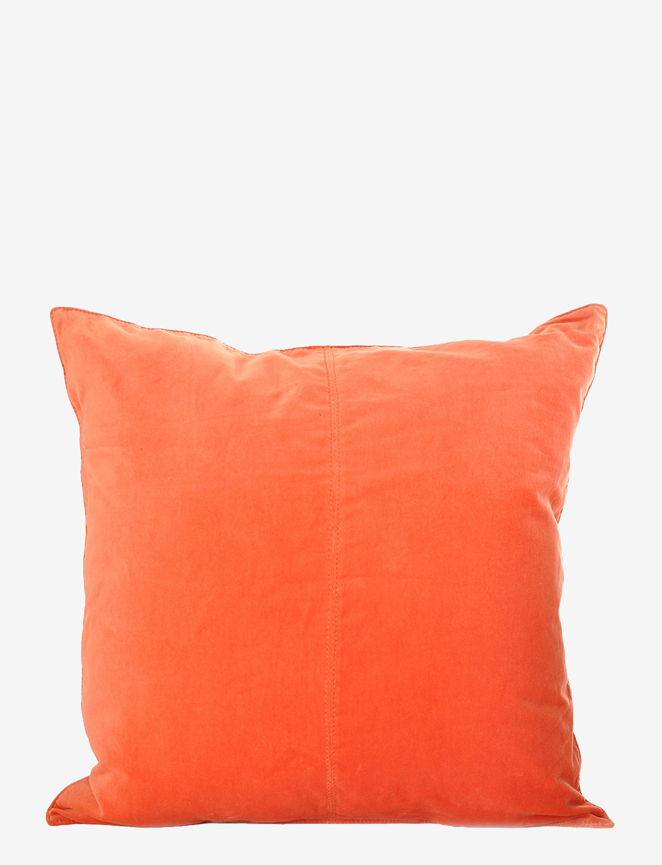 Ceannis - C/c 50x50 Orange Velvet - pagalvėlių užvalkalai - orange - 0