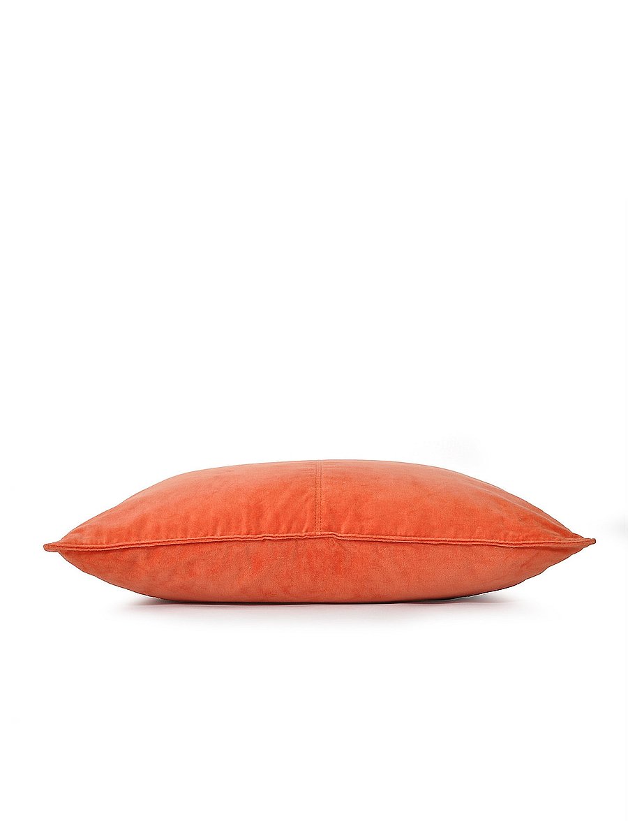 Ceannis - Velvet Cushion cover 50x50 cm - padjakatted - orange - 2