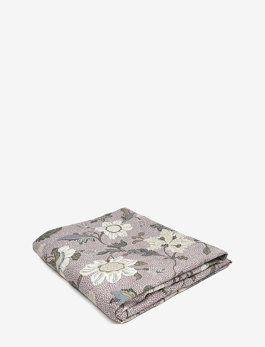 Ceannis - Table Cloth 145x250cm Dusty Pink Flower Linen - tischdecken & tischläufer - dusty pink - 0