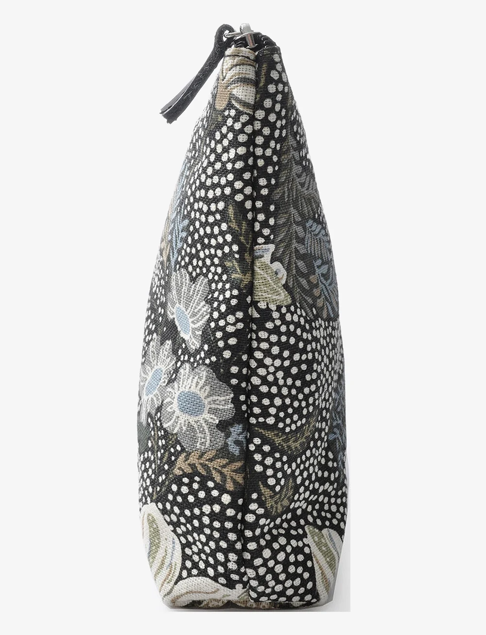 Ceannis - Cosmetic Bag Flower Linen Size: Medium - vardagsstil - black - 2