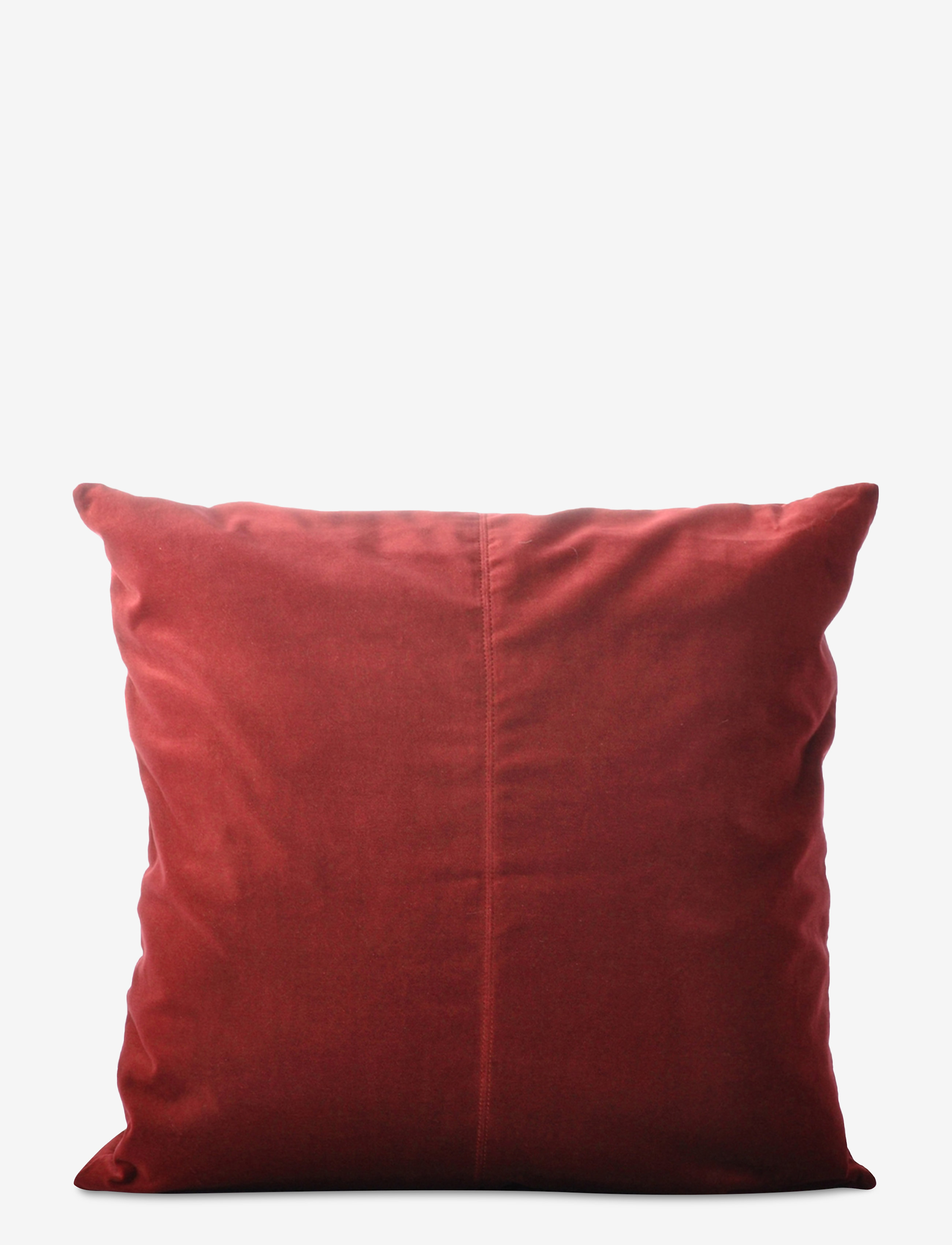 Ceannis - Velvet Cushion cover 50x50 cm - coussins covers - new red - 1