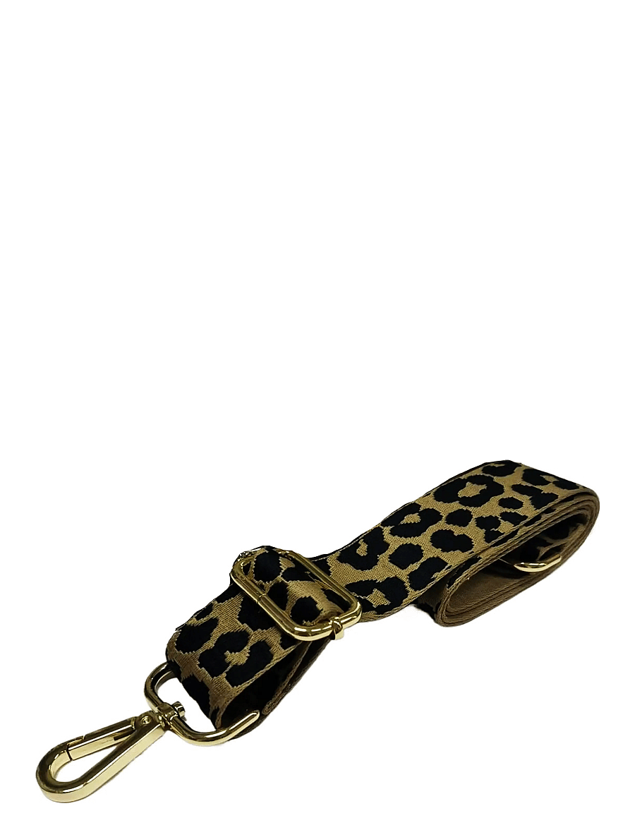 Ceannis - Shoulder Strap Webbing Leopard - modetrends - gold - 0