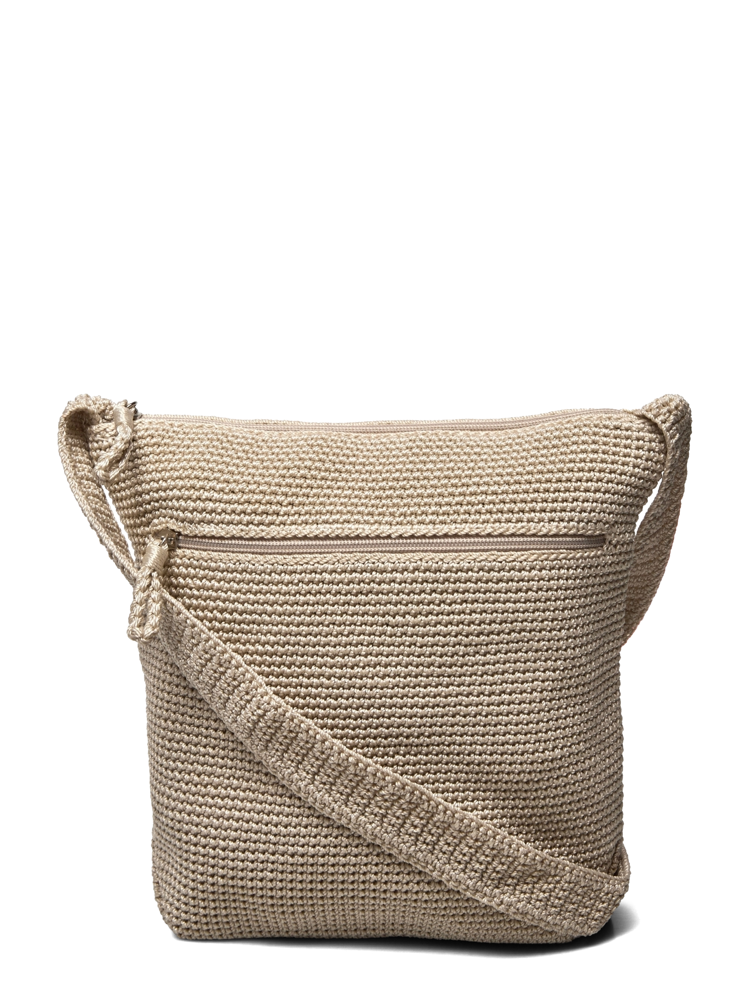 CEANNIS Crossbody Tasche Crochet Beige - One Size - Damen