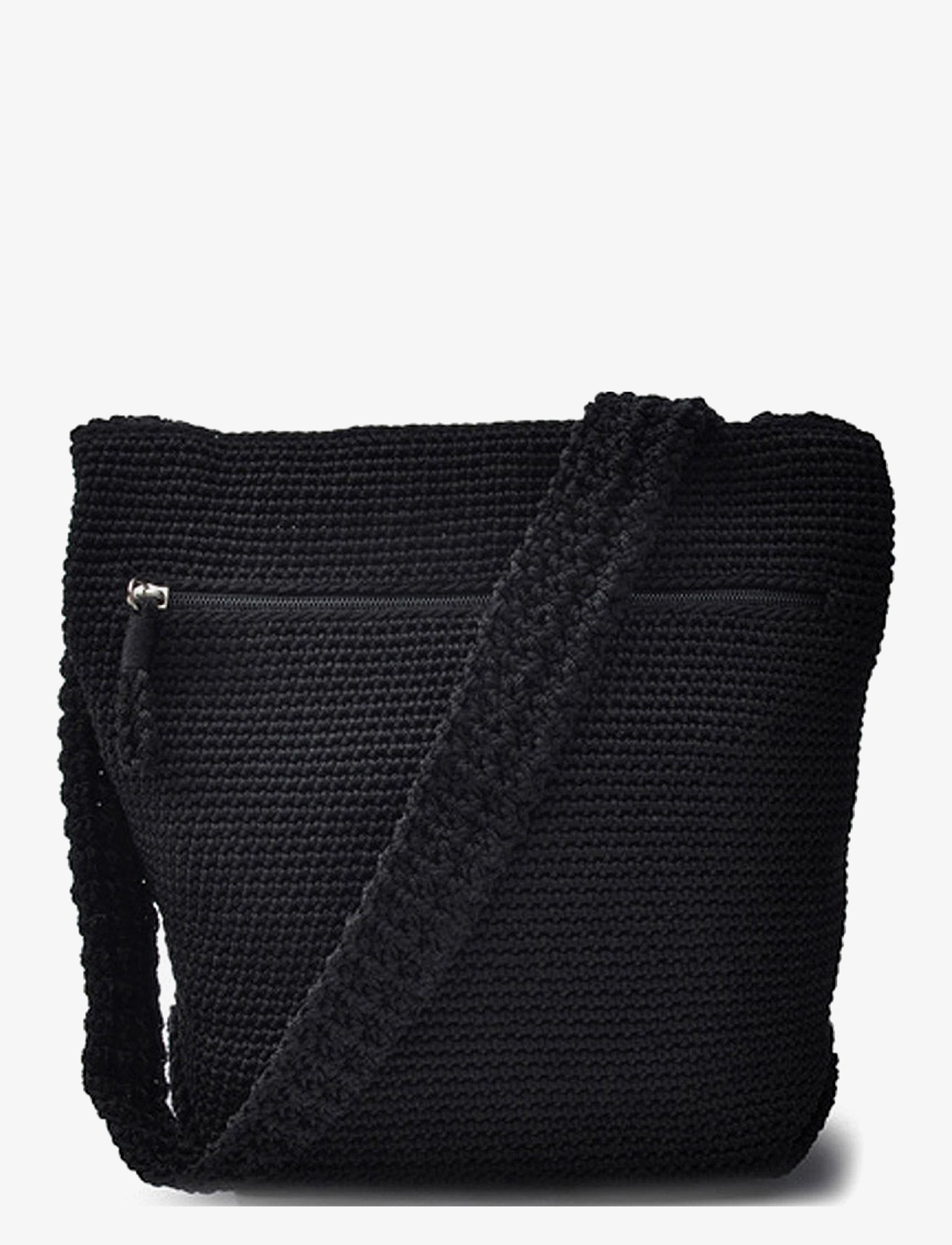 Ceannis - Crossbody Bag Crochet - umhängetaschen - black - 2