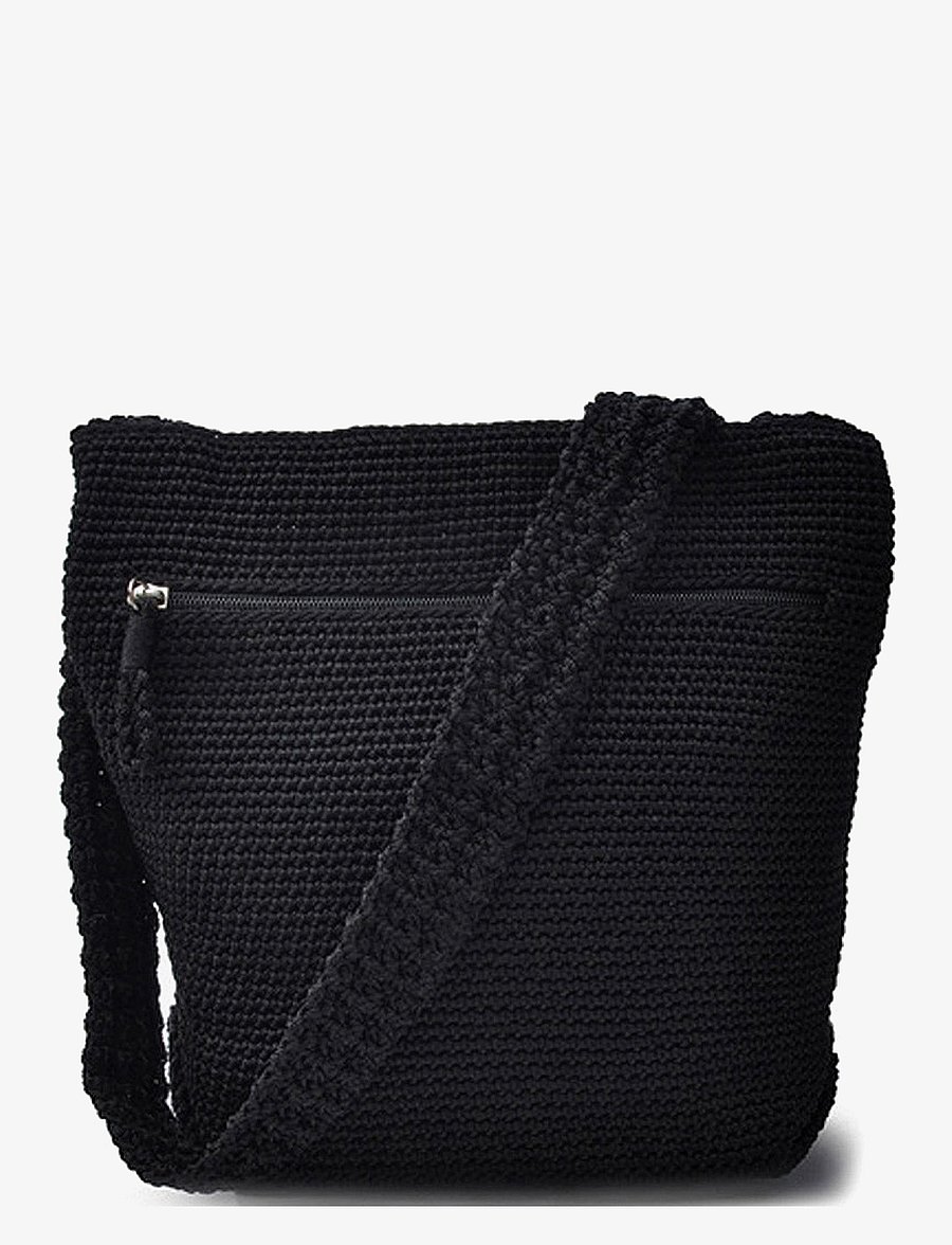 Ceannis - Crossbody Bag Crochet - umhängetaschen - black - 2