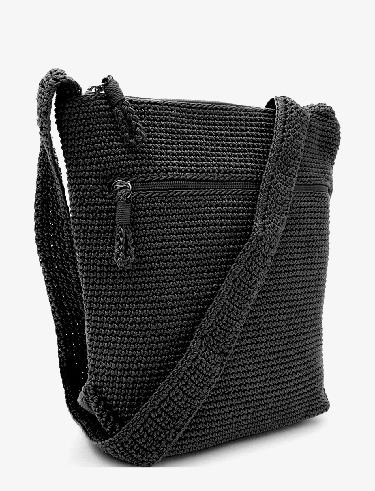 Ceannis - Crossbody Bag Crochet - umhängetaschen - black - 3
